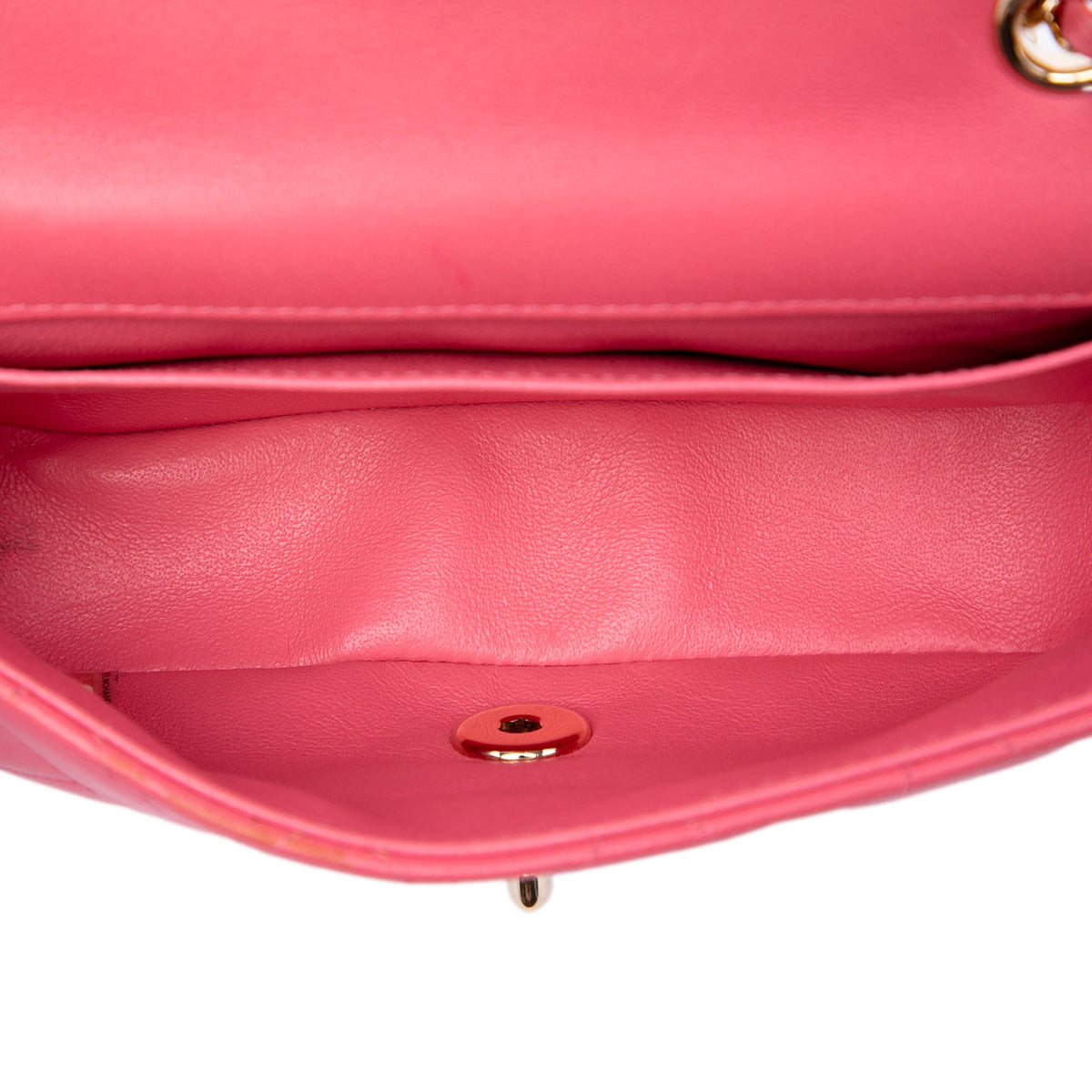 Chanel Extra Mini Lambskin V for Victory Flap