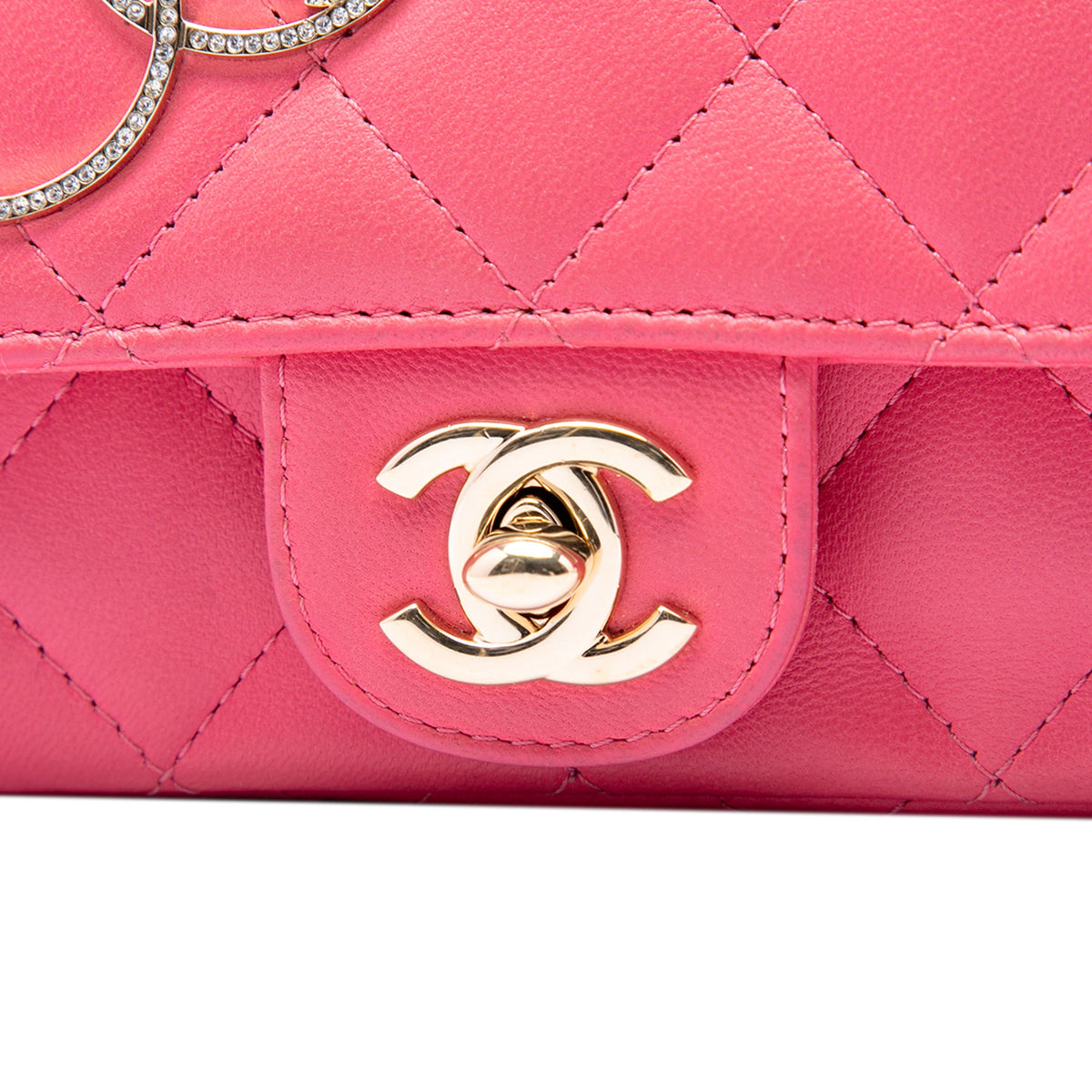 Chanel Extra Mini Lambskin V for Victory Flap