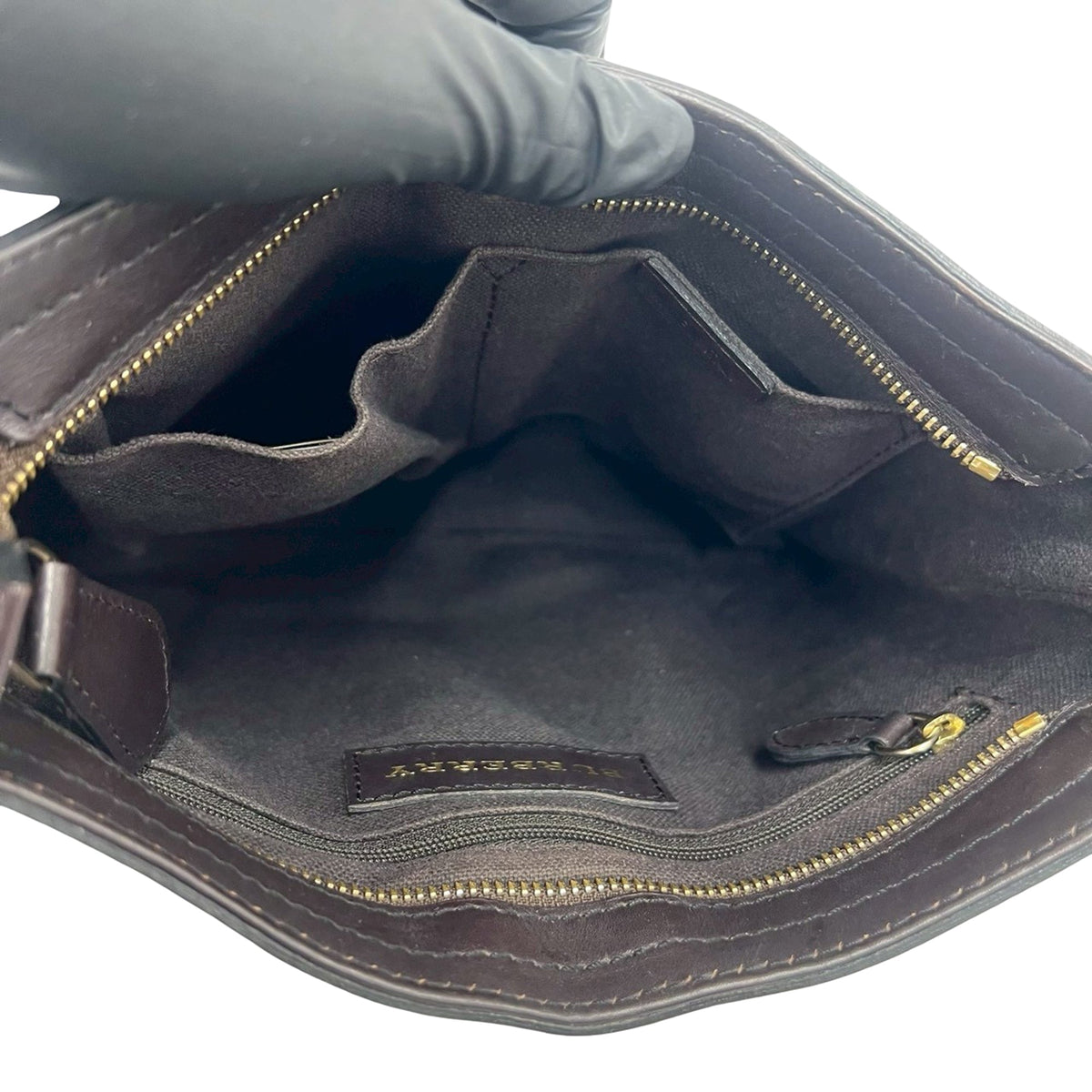 Burberry Haymarket Check Coated Canvas Hartham Crossbody
