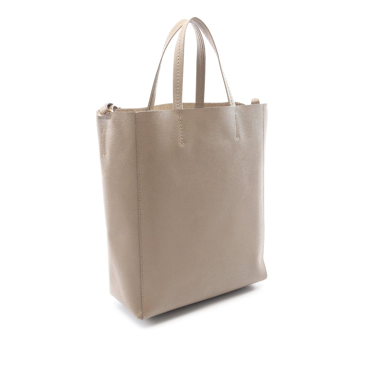Celine Small Grained Calfskin Vertical Cabas Satchel
