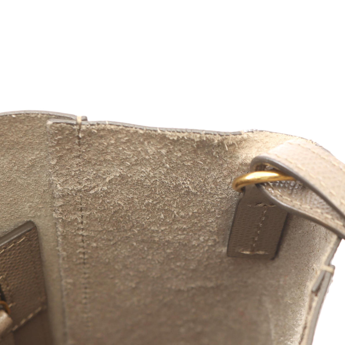 Celine Small Grained Calfskin Vertical Cabas Satchel