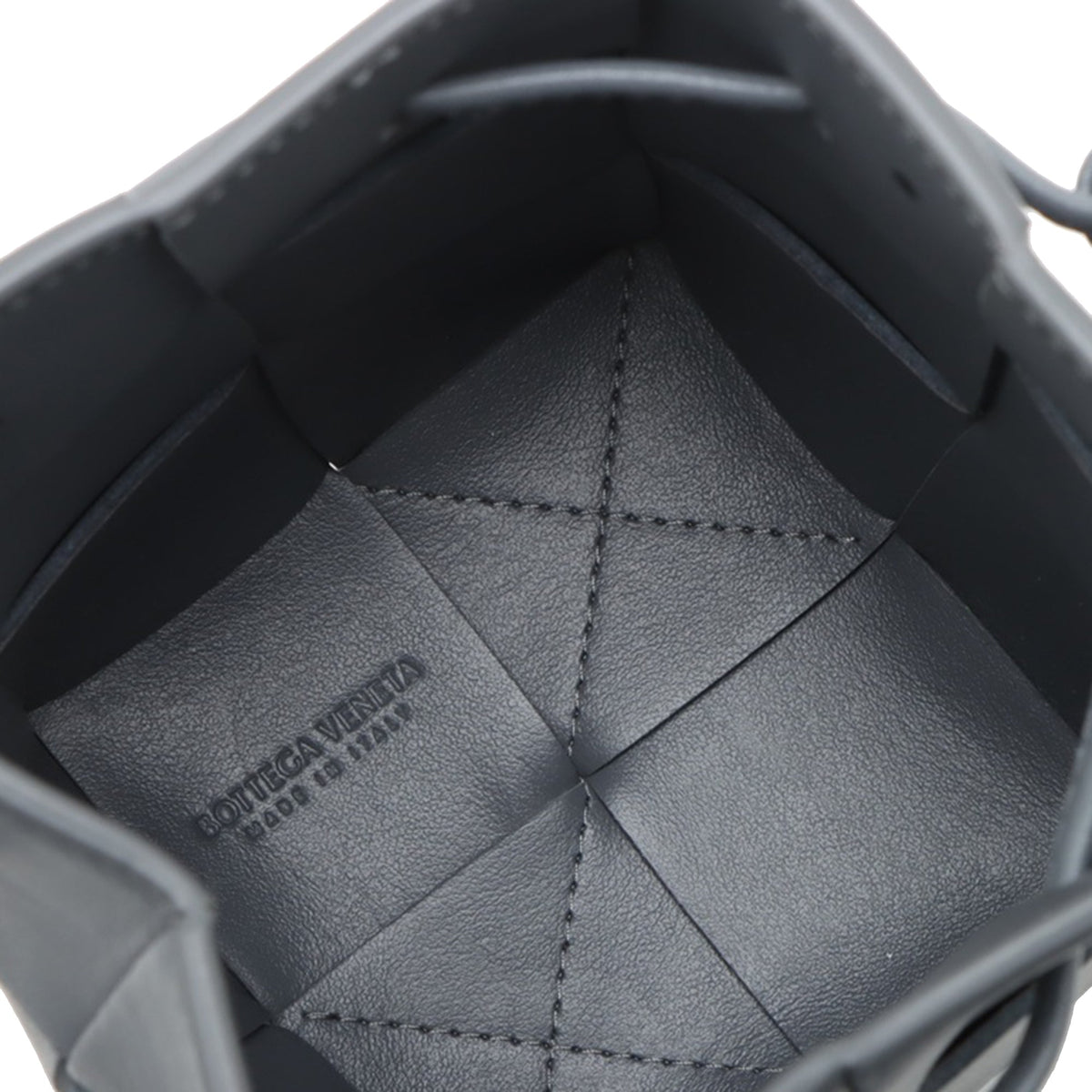 Bottega Veneta Mini Nappa Maxi Intrecciato Cassette Bucket Bag