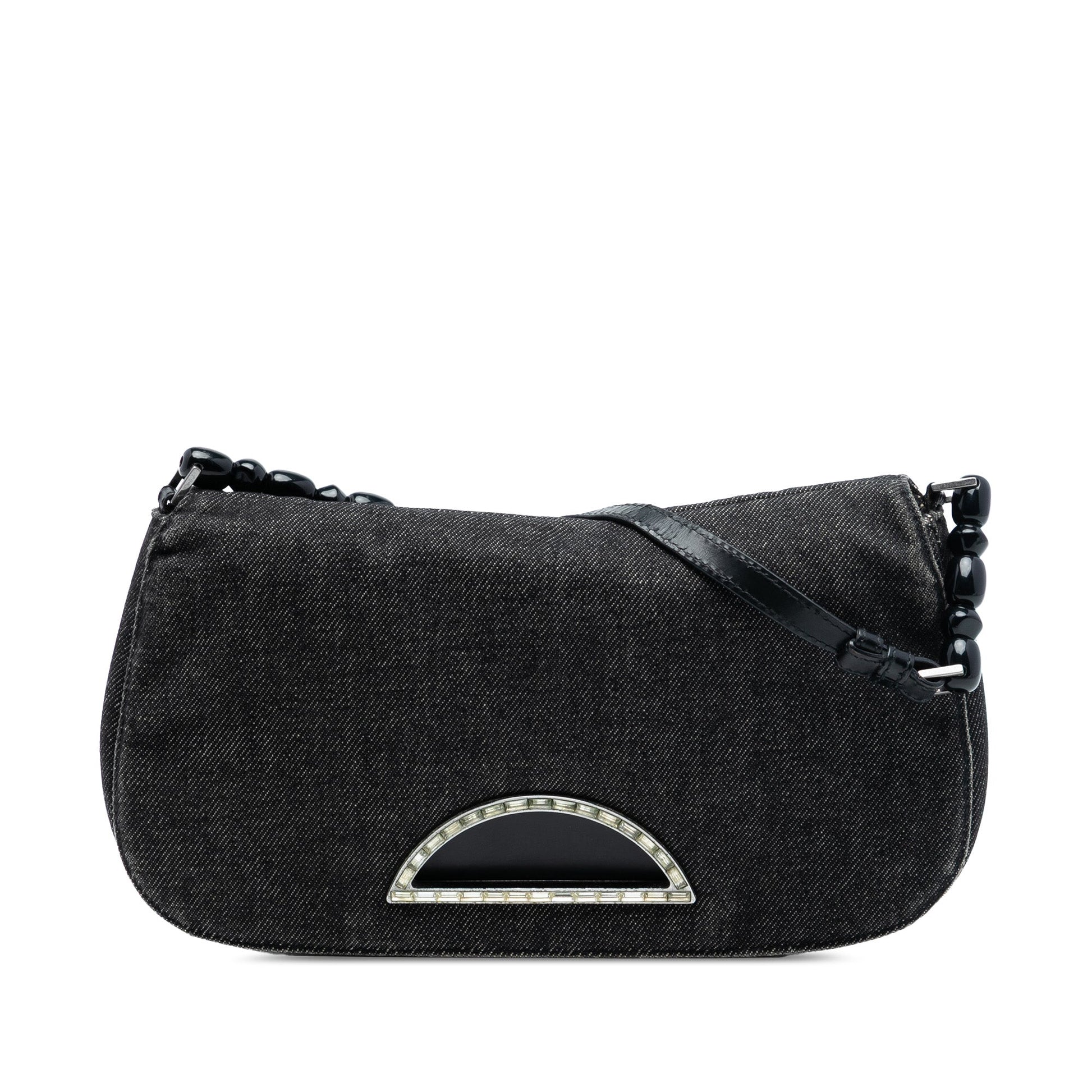 Dior Denim Malice Flap Shoulder Bag