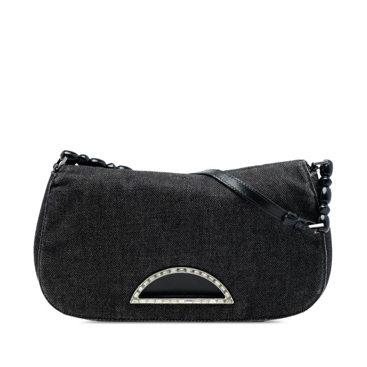 Dior Denim Malice Flap Shoulder Bag