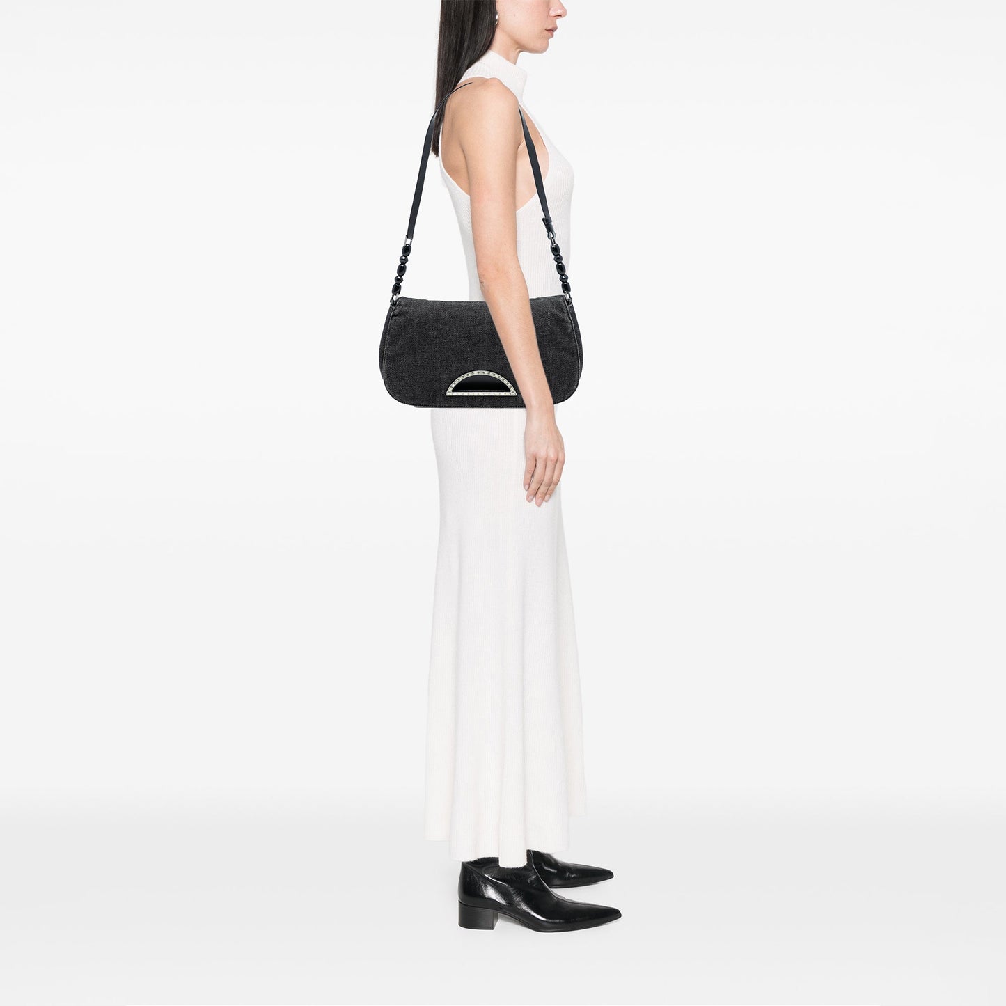 Dior Denim Malice Flap Shoulder Bag