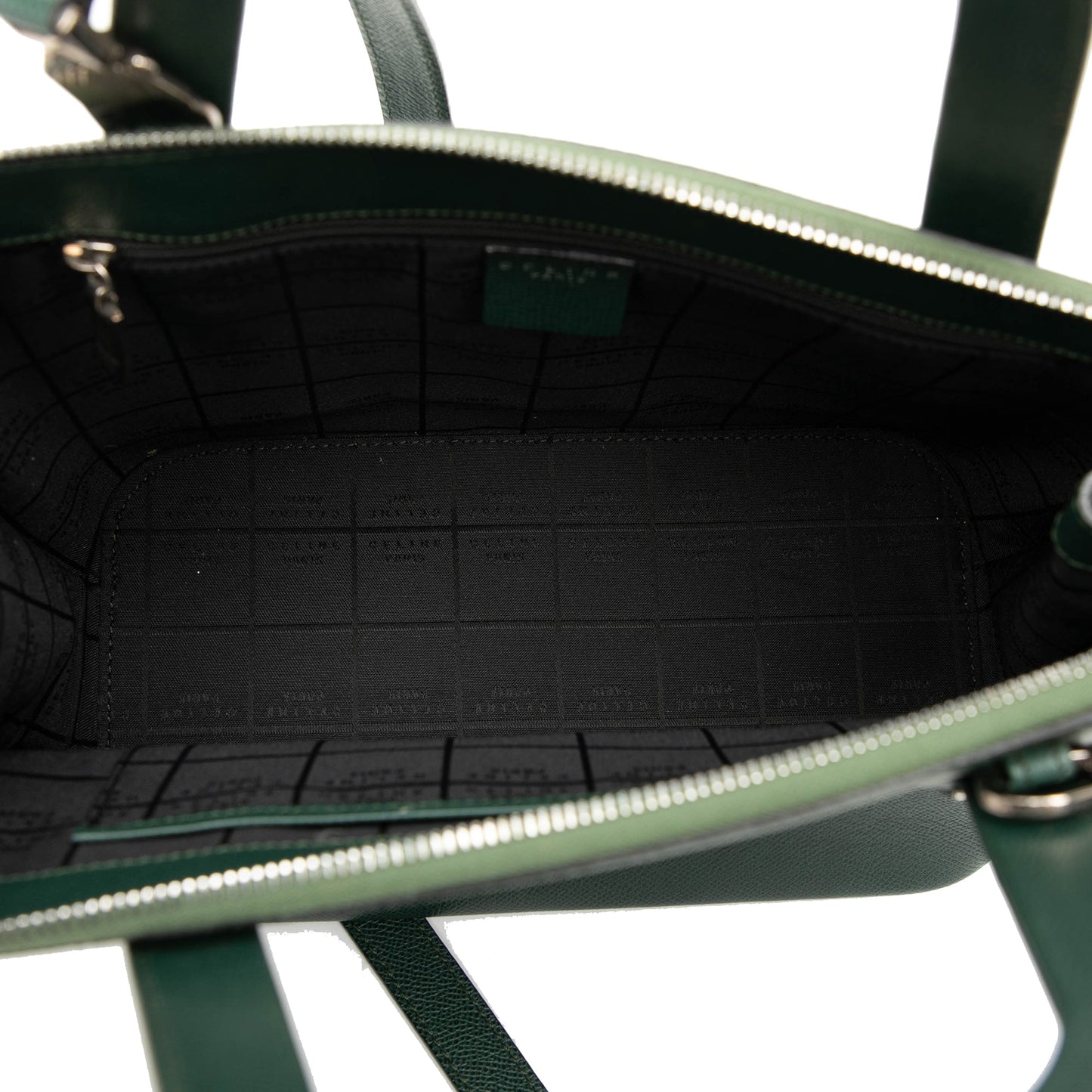 Celine Grained Calfskin Satchel