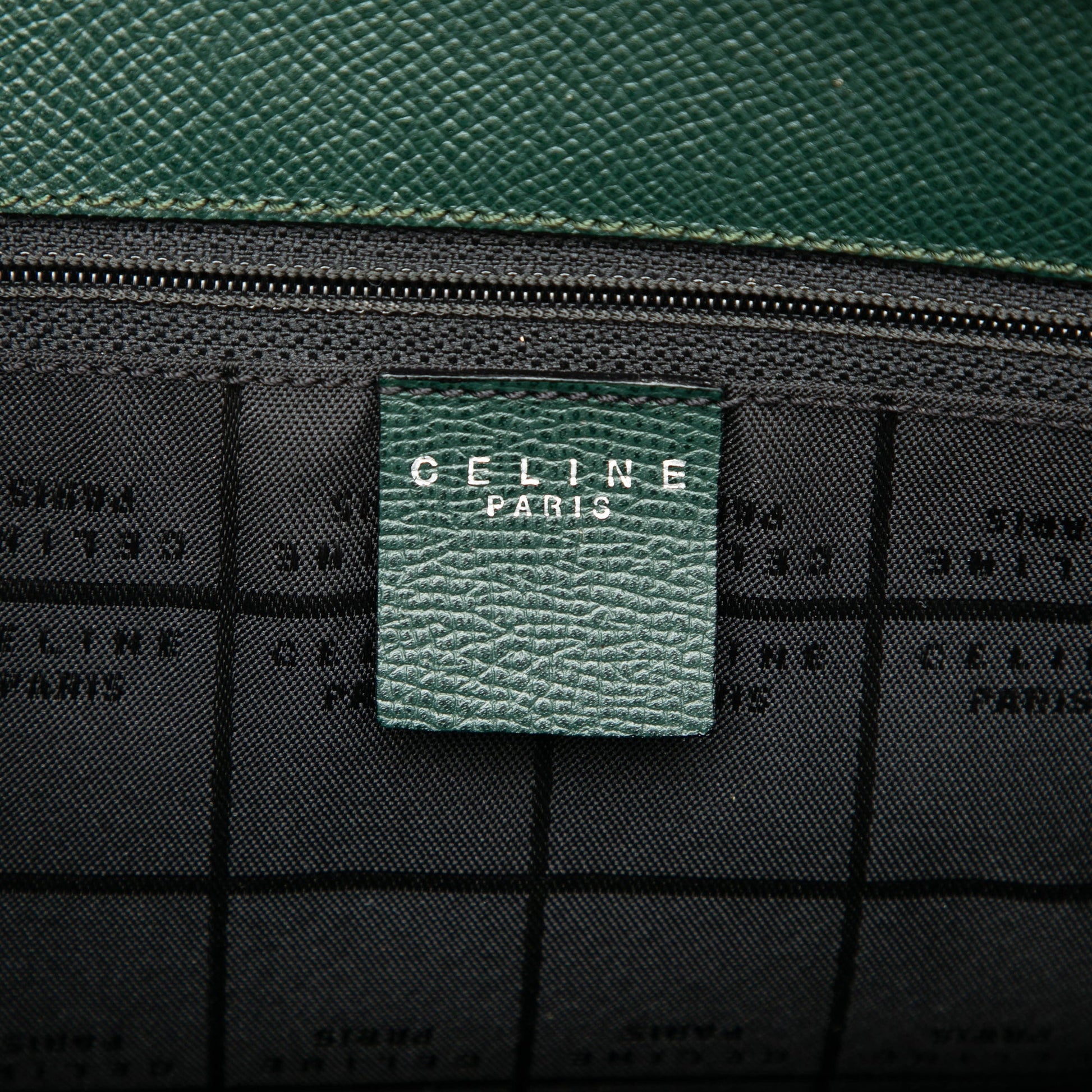 Celine Grained Calfskin Satchel