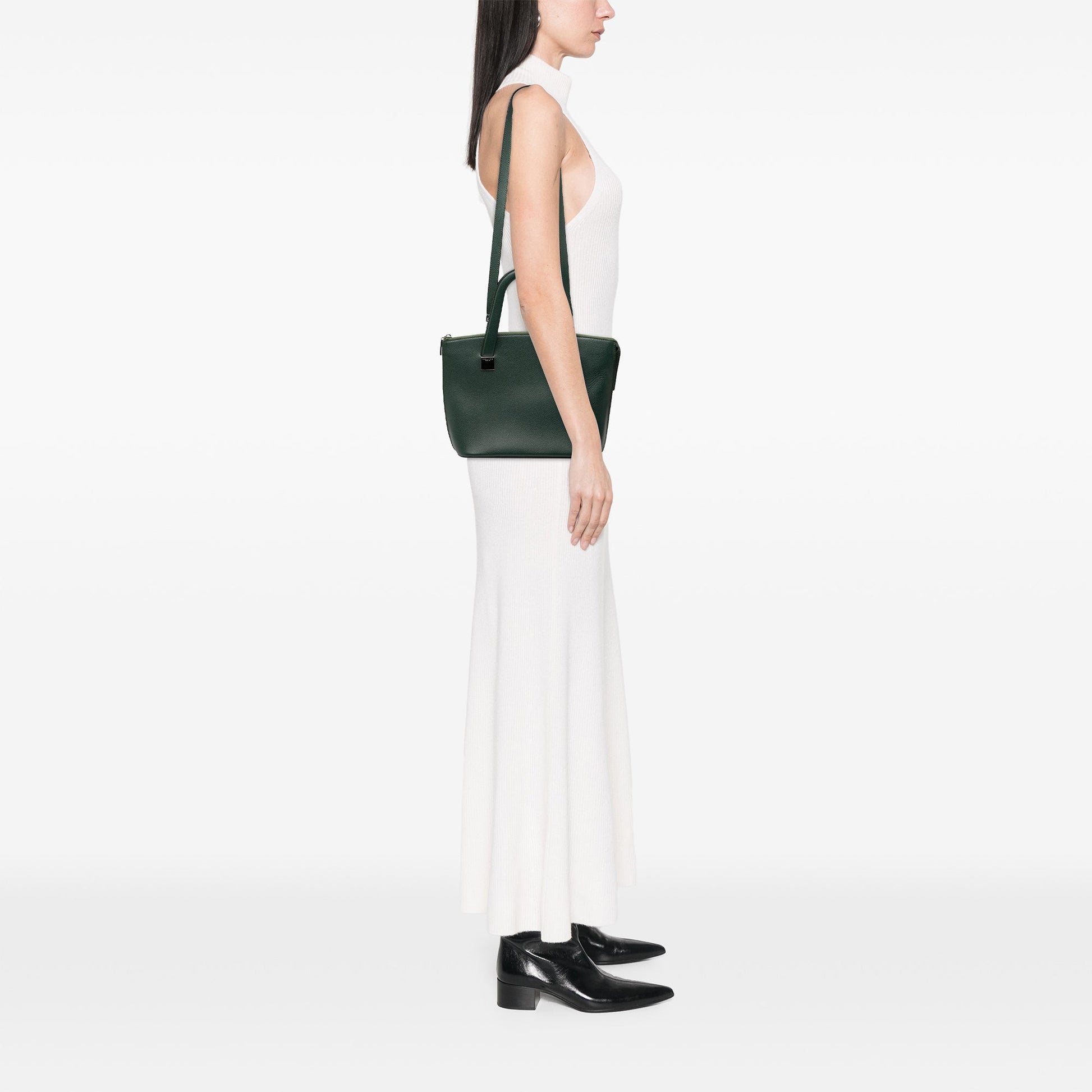 Celine Grained Calfskin Satchel