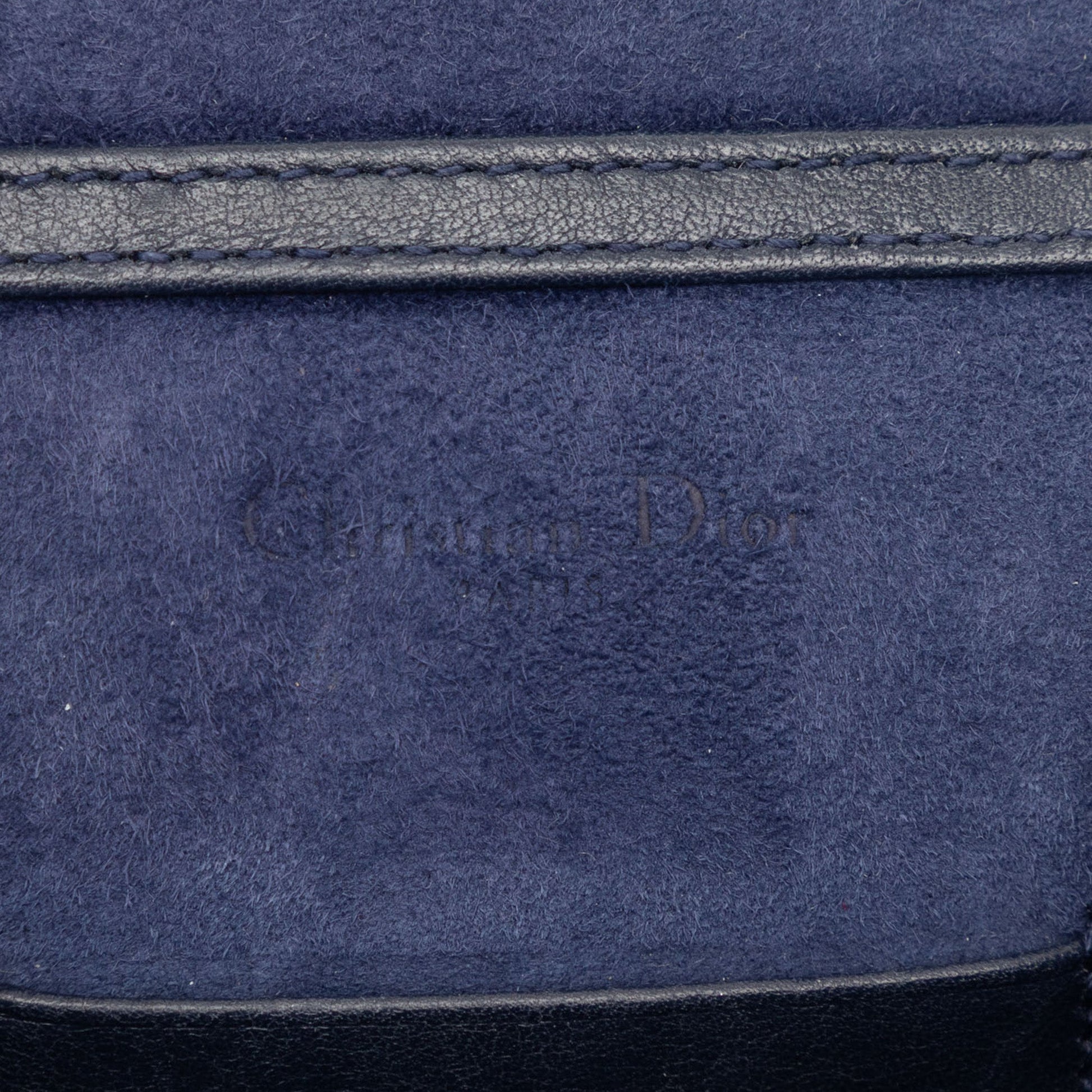 Dior Studded Lambskin Vertical Diorama Crossbody