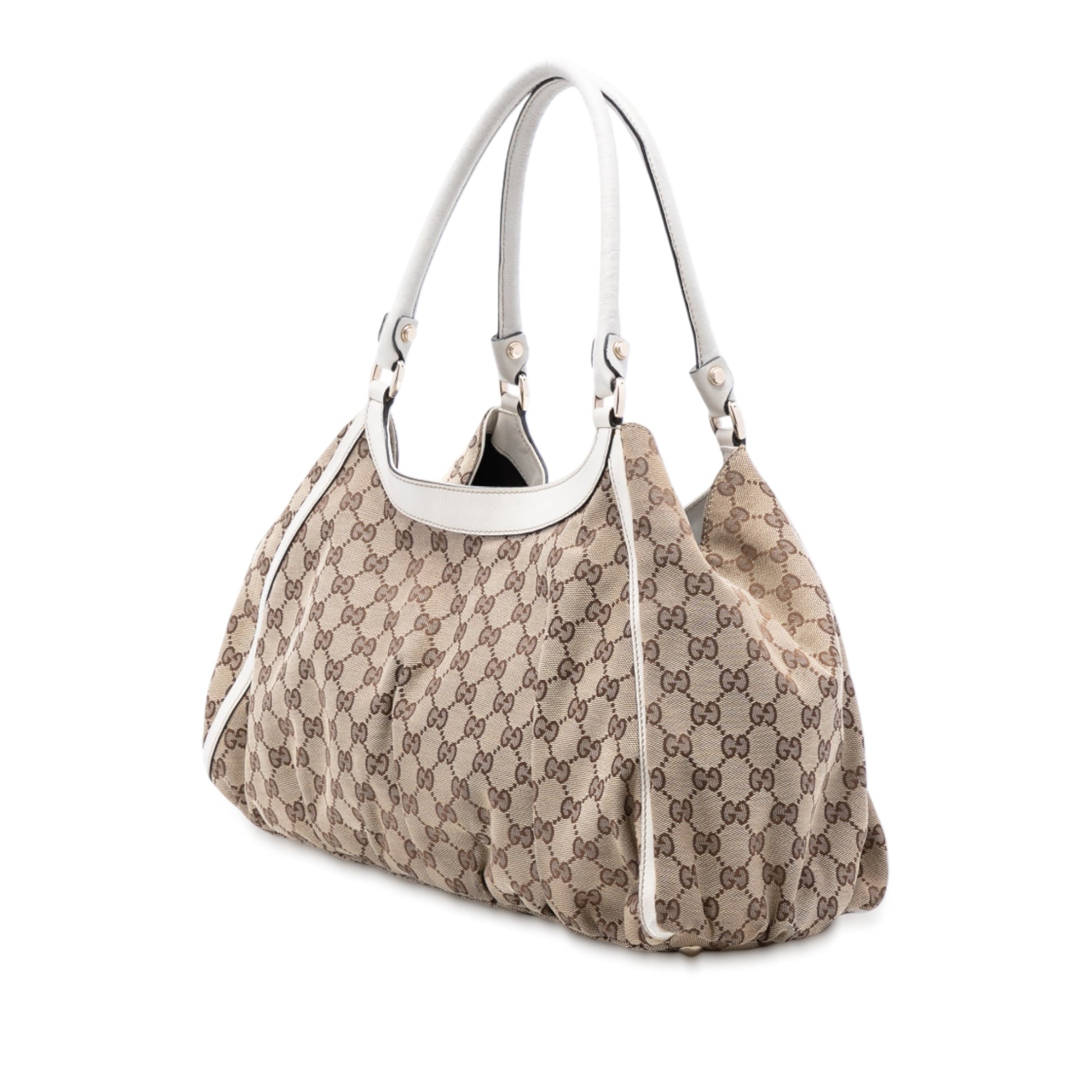 Gucci Large GG Canvas Abbey D Ring Shoulder Bag