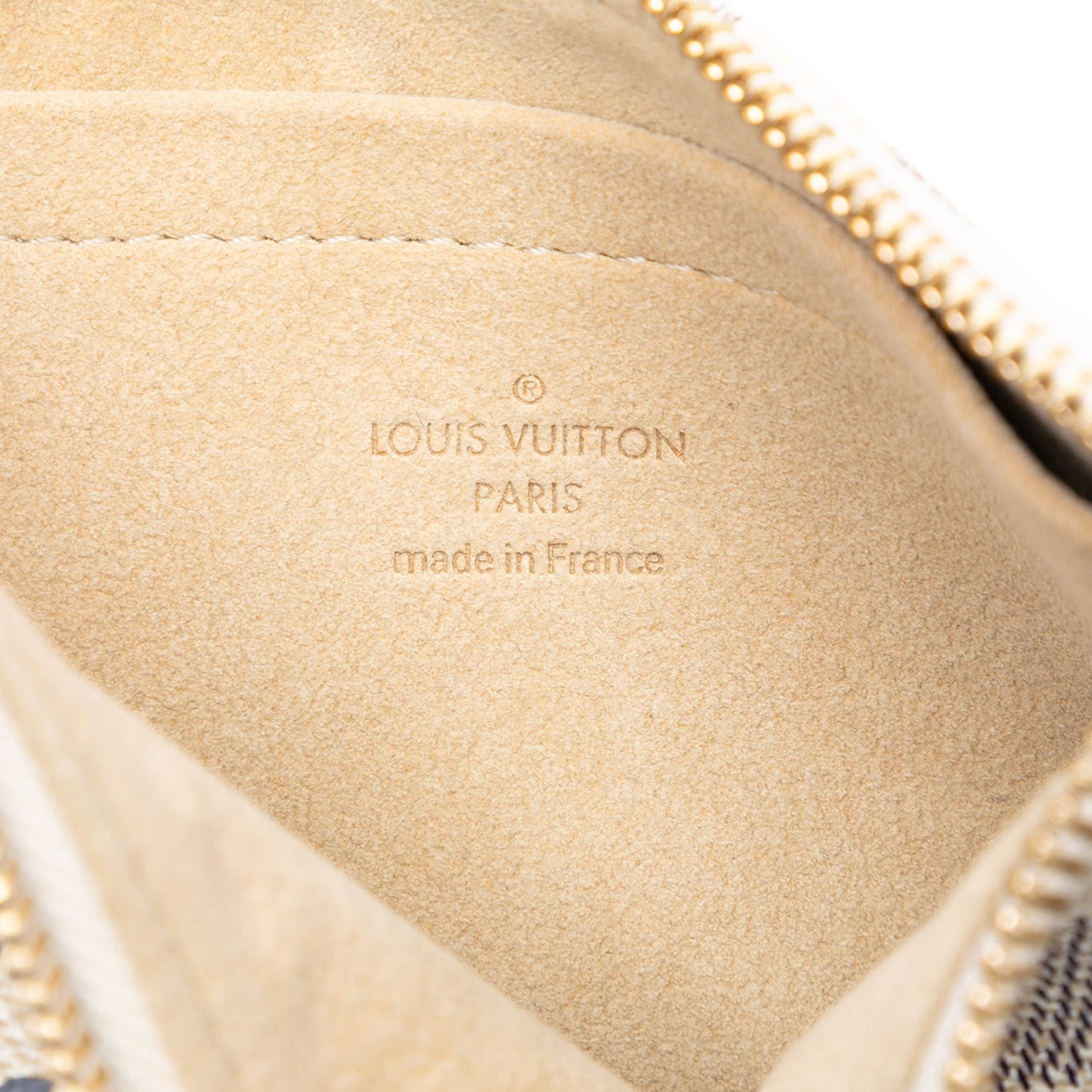 Louis Vuitton Damier Azur Trunks Labels Pochette Milla MM