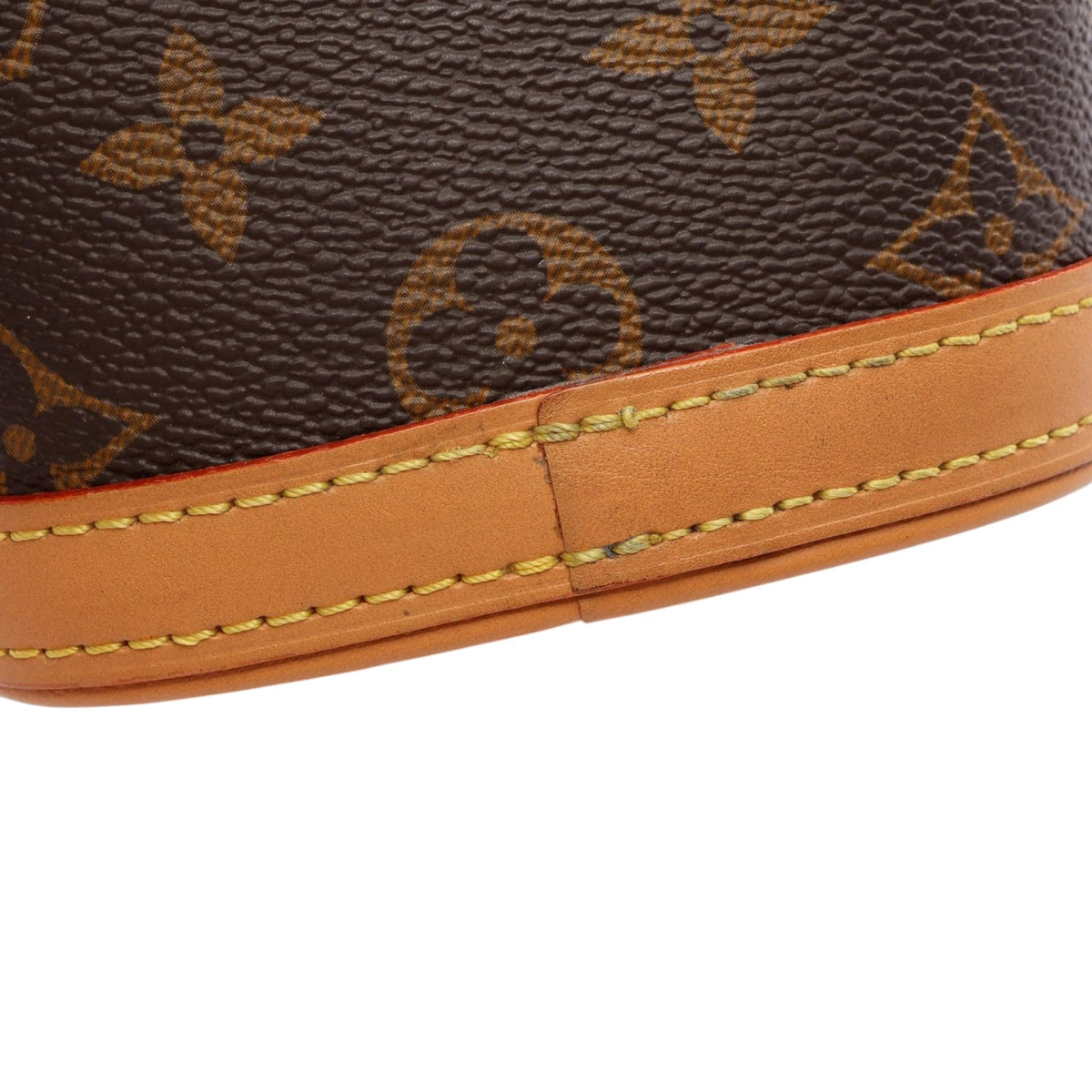 Louis Vuitton Monogram Fold Me Pouch — Brown