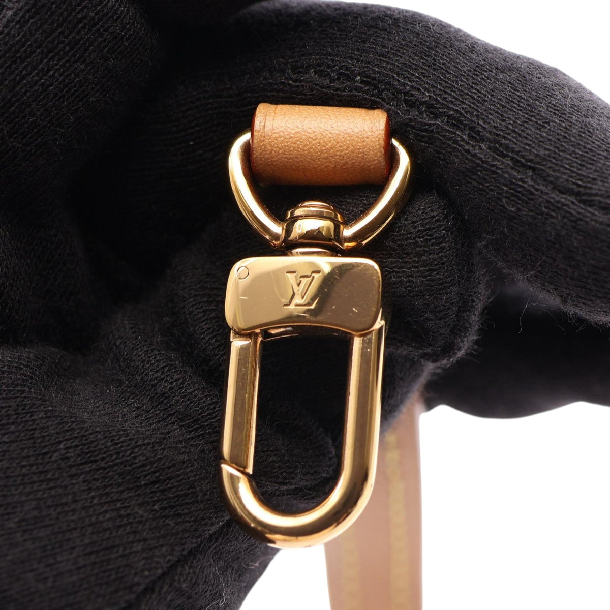 Louis Vuitton Monogram Fold Me Pouch — Brown