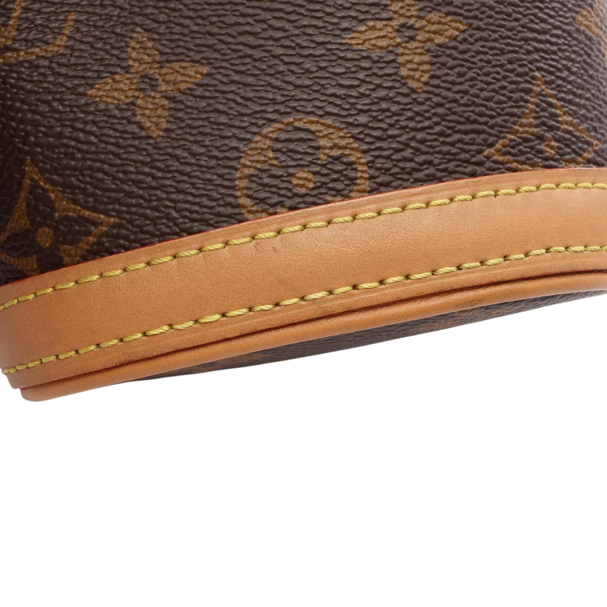 Louis Vuitton Monogram Fold Me Pouch — Brown