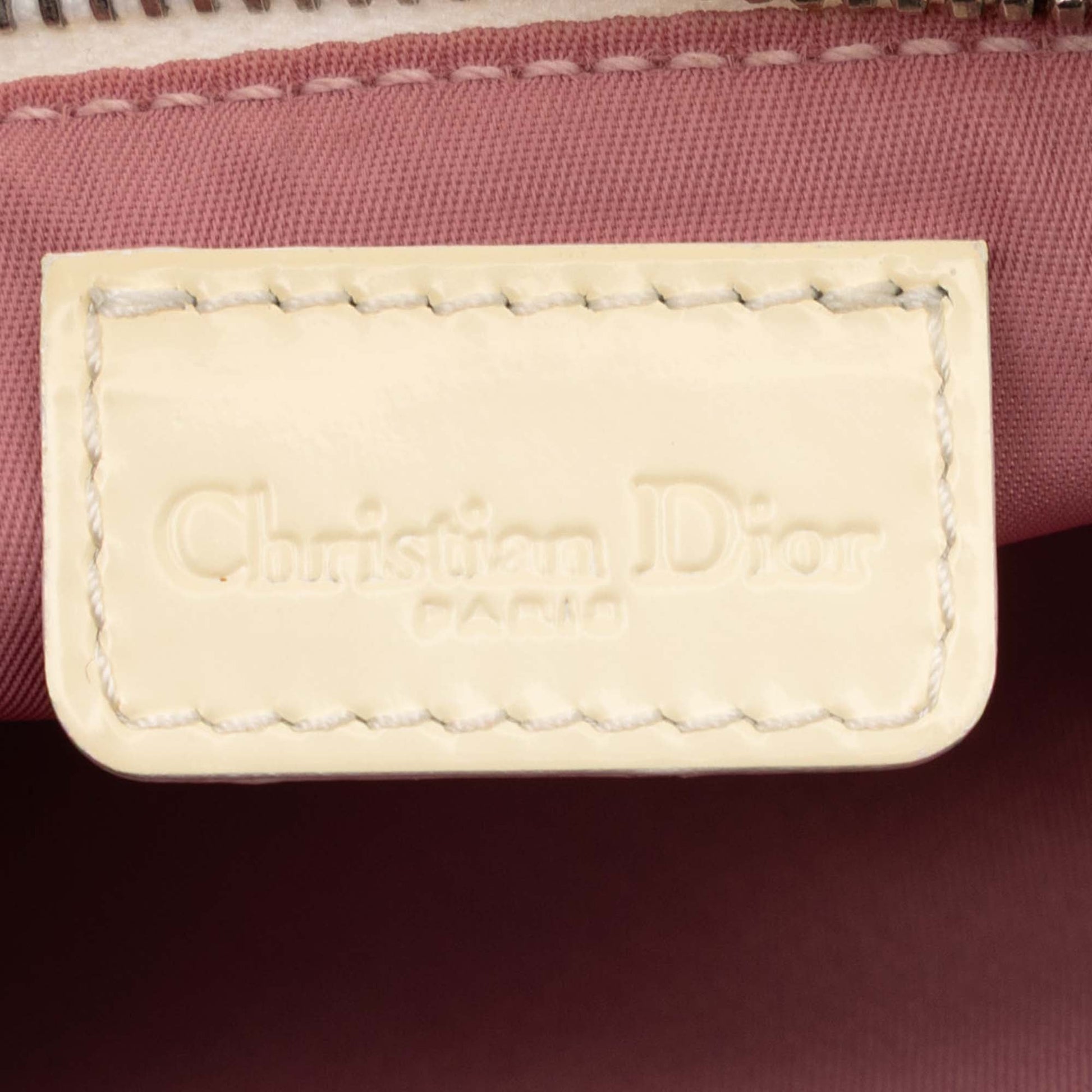 Dior Mini Diorissimo Coated Canvas Saddle Pochette