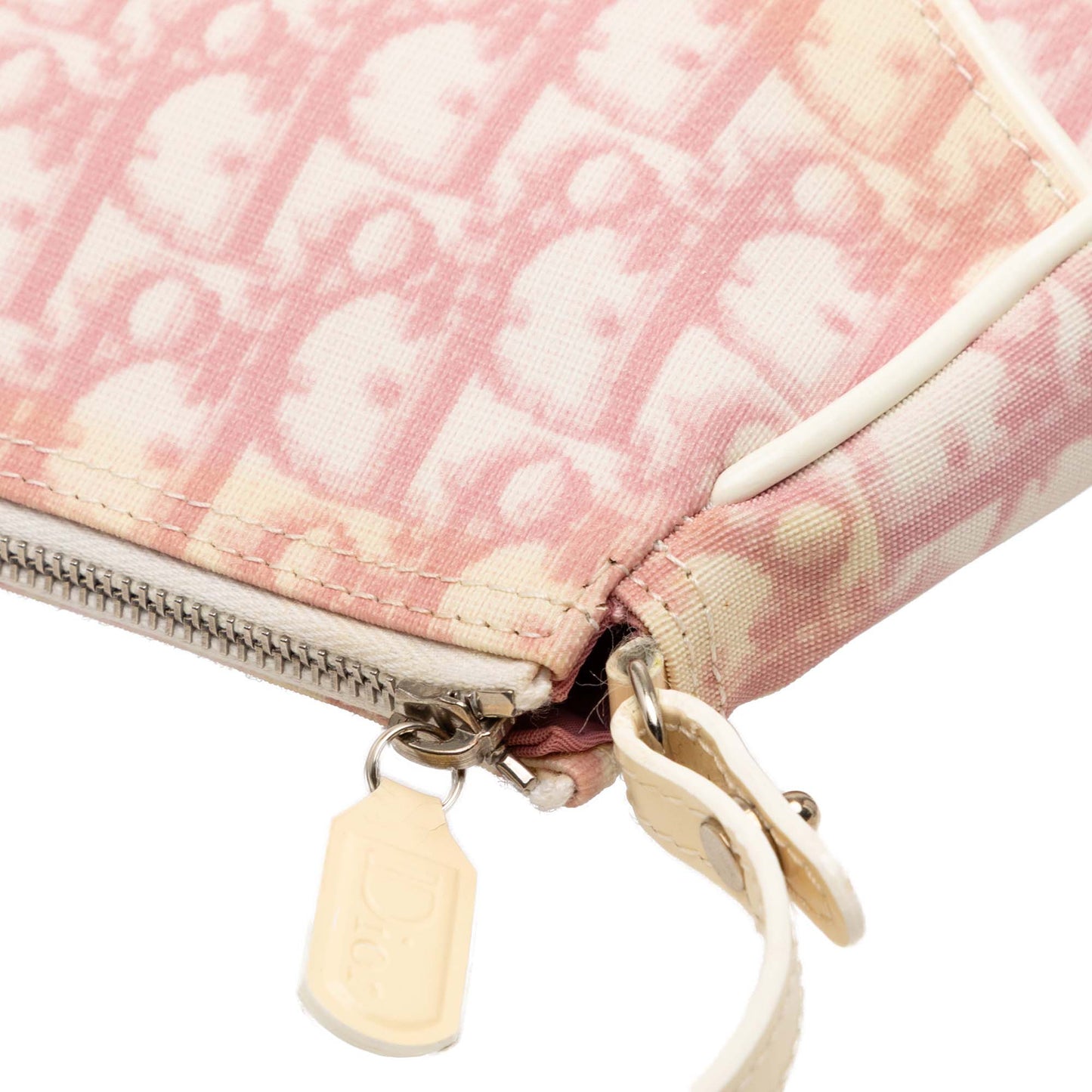 Dior Mini Diorissimo Coated Canvas Saddle Pochette