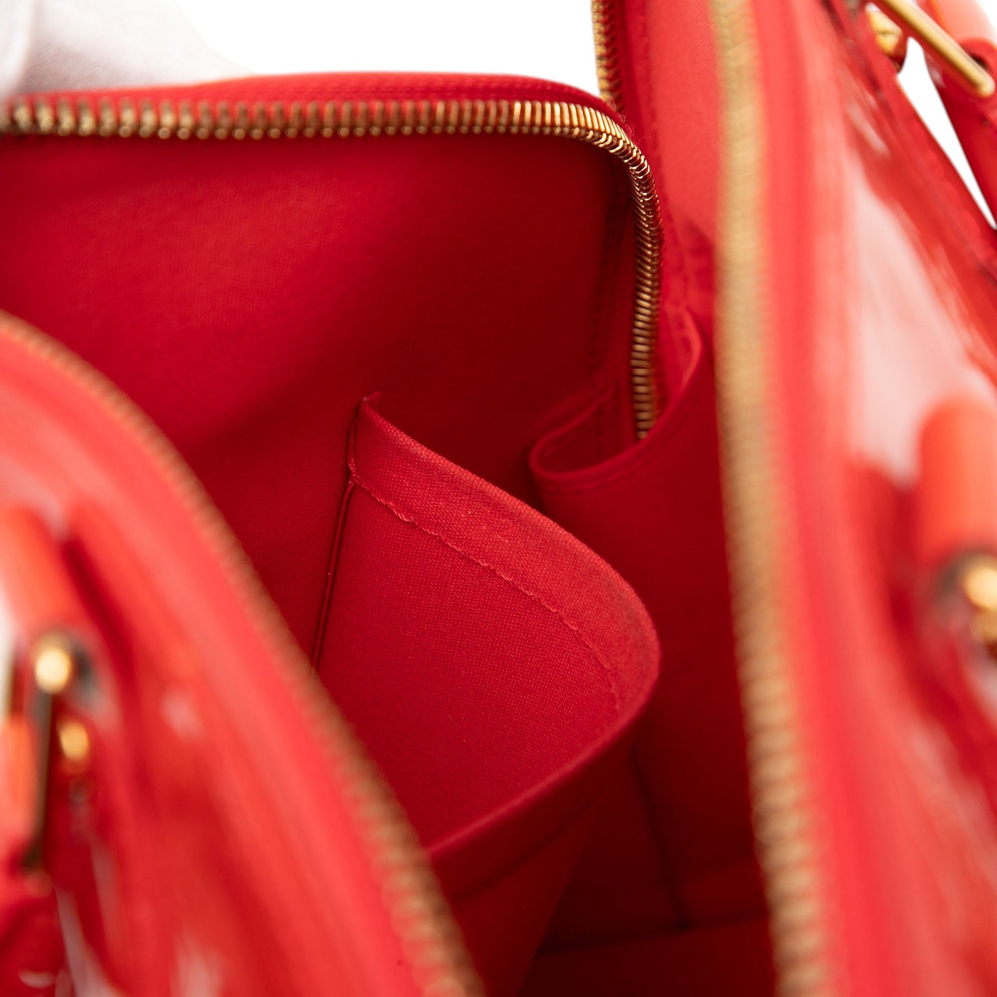 Louis Vuitton Monogram Vernis Alma PM