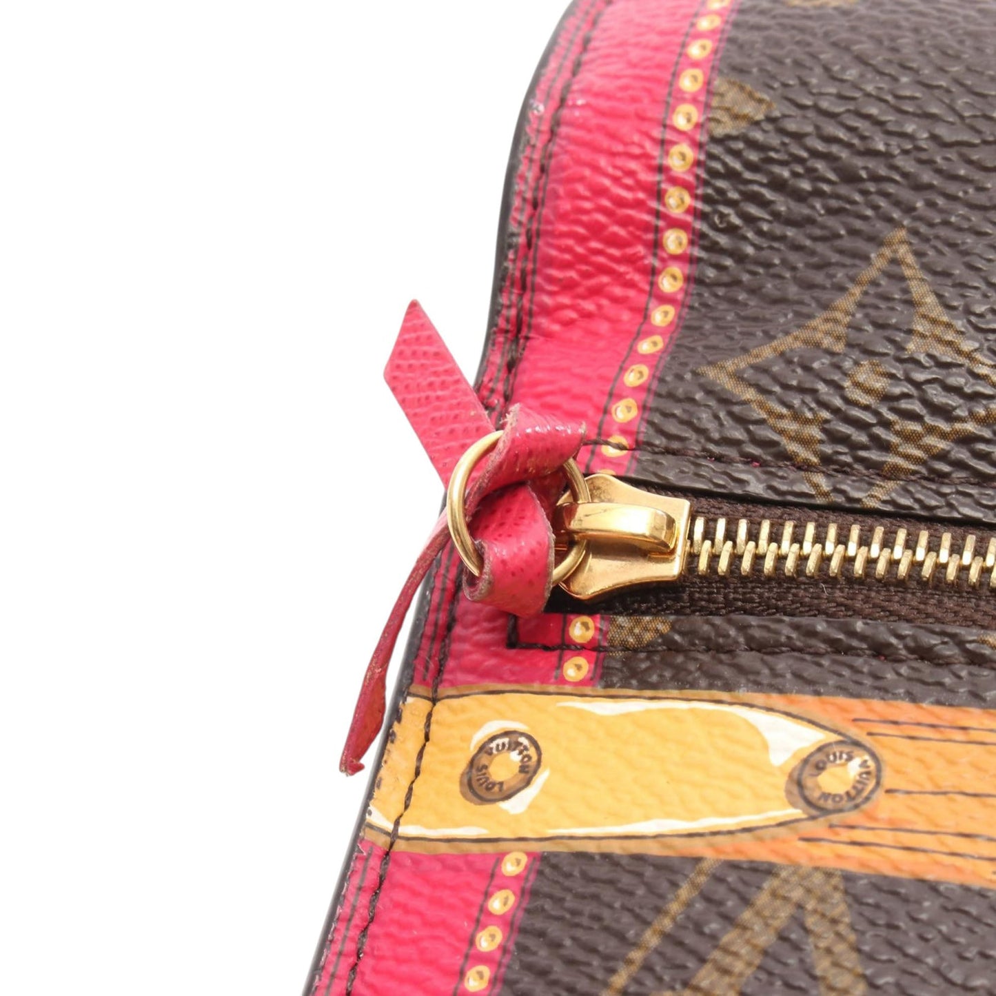 Louis Vuitton Monogram Summer Trunks Pochette Weekend