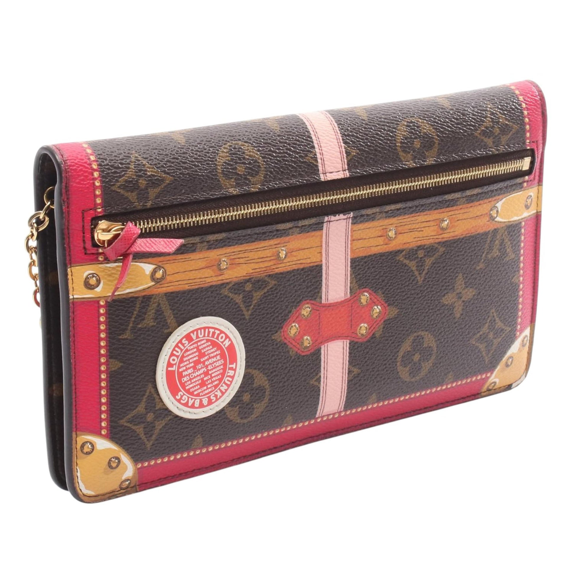Louis Vuitton Monogram Summer Trunks Pochette Weekend