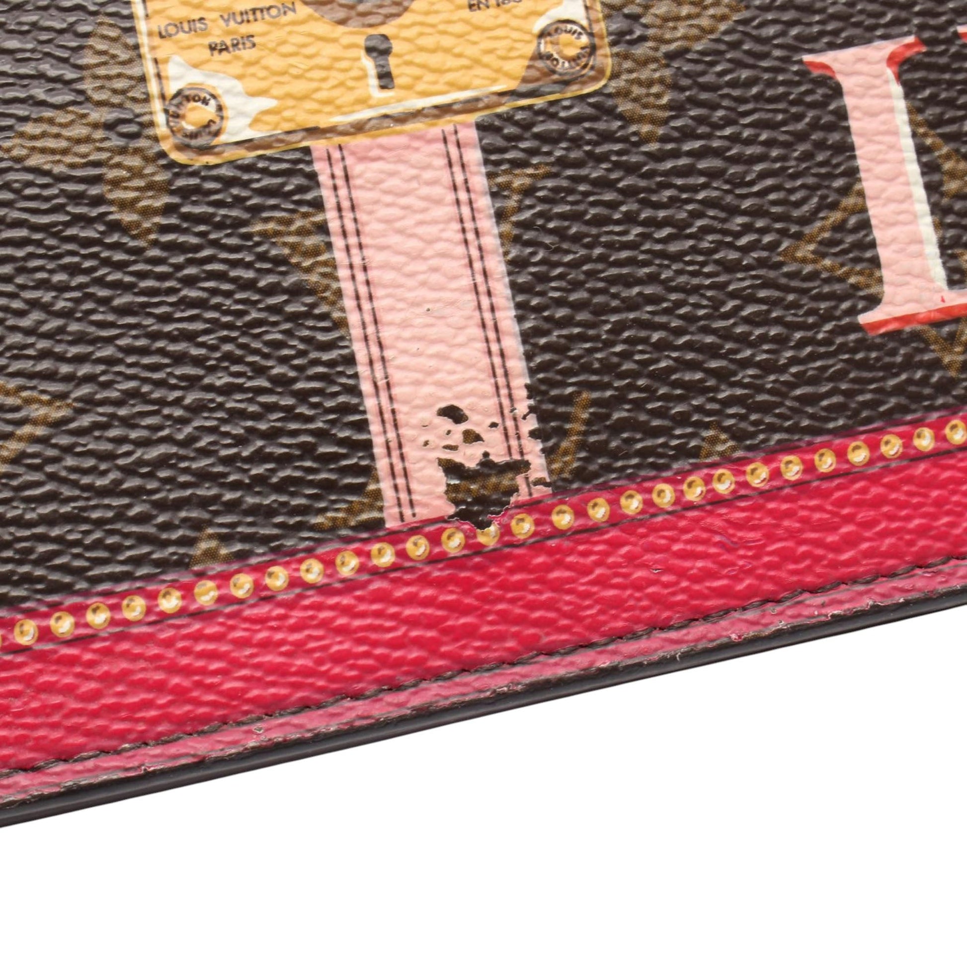 Louis Vuitton Monogram Summer Trunks Pochette Weekend