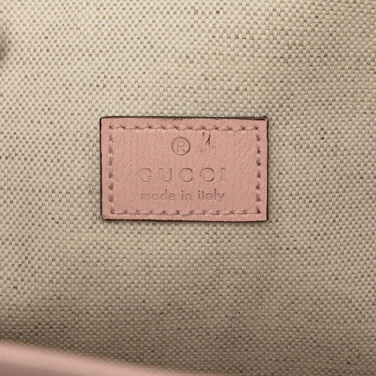 Gucci Pikarar Kawaii GG Printed Calfskin Tote — Pink