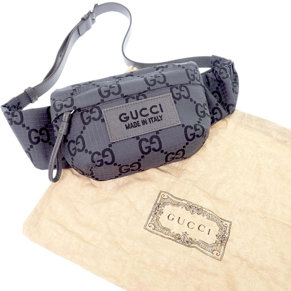 Gucci GG Nylon Ripstop Belt Bag