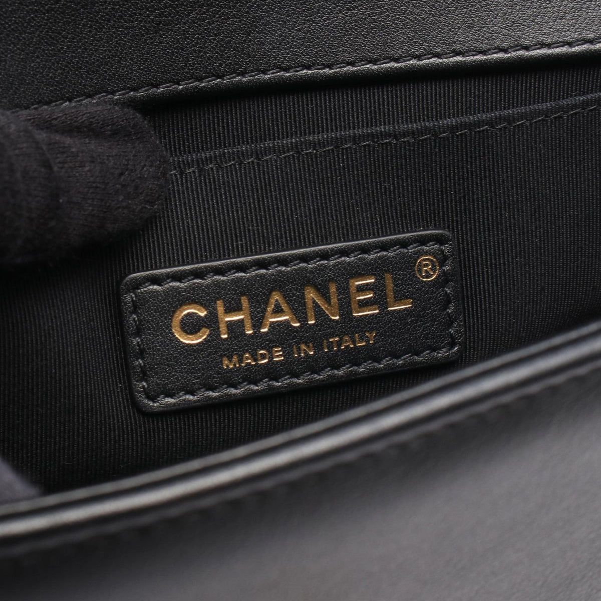 Chanel Old Medium Quilted Lambskin Boy Flap