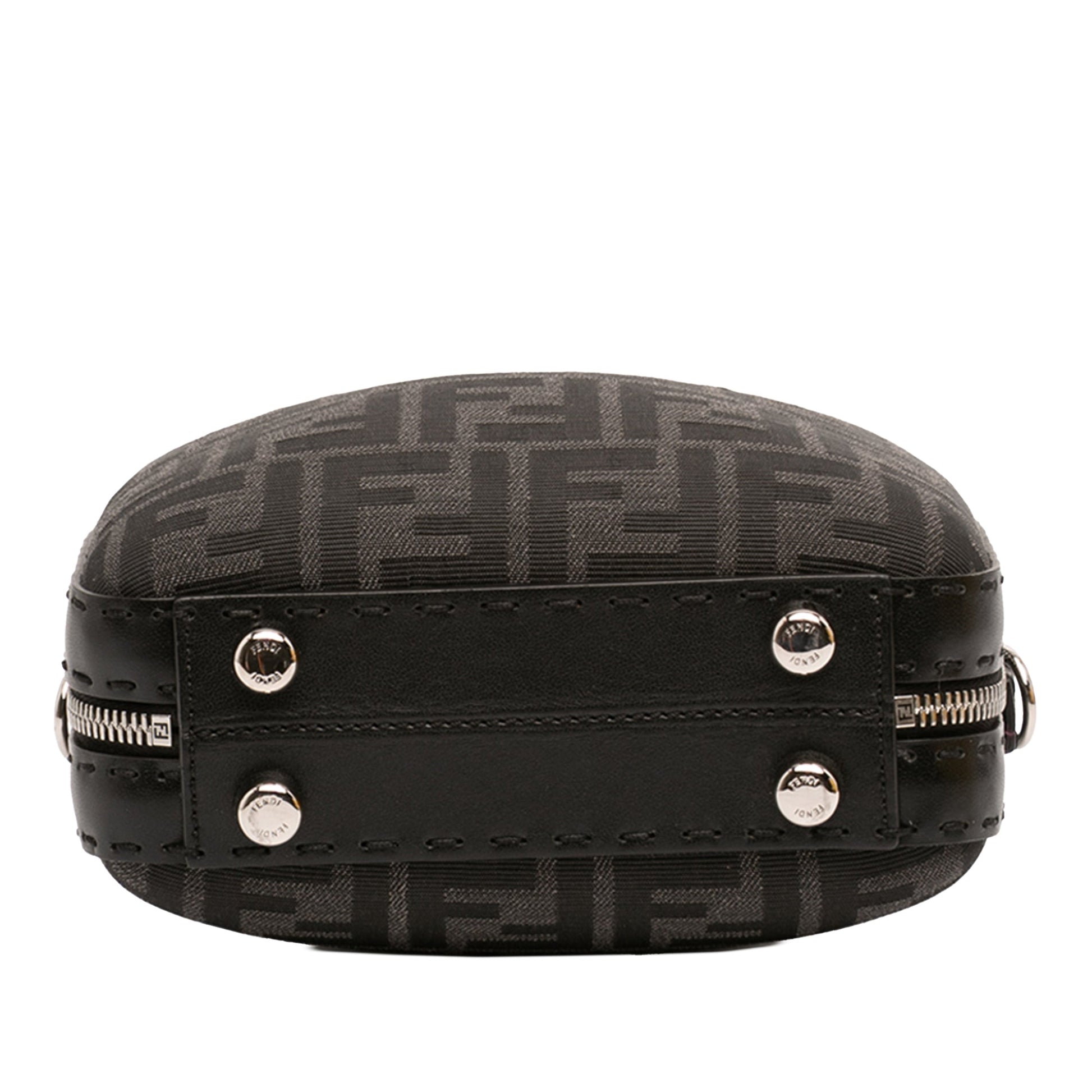 Fendi Mini Zucca Canvas Suitcase Bag