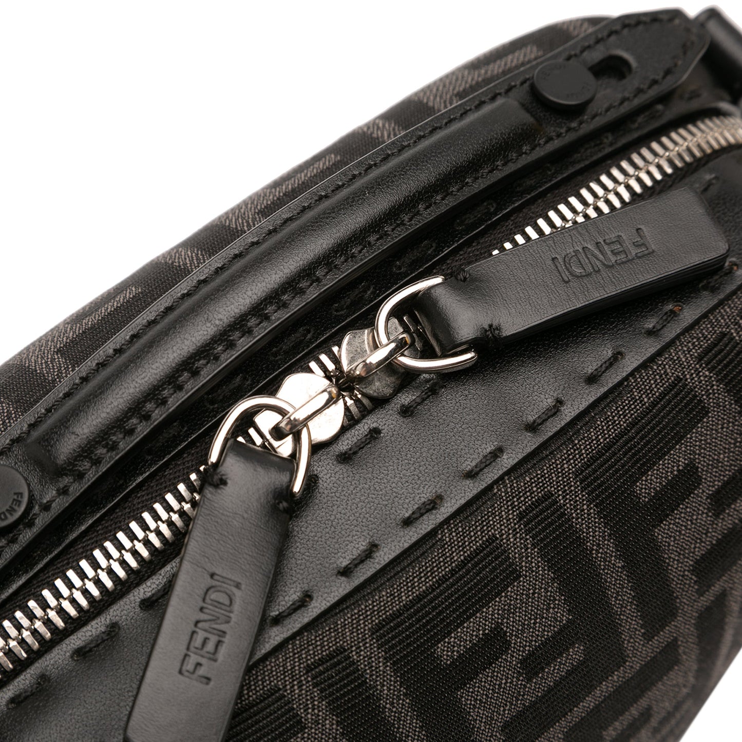 Fendi Mini Zucca Canvas Suitcase Bag