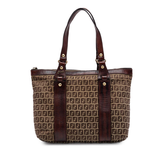 Fendi Zucchino Canvas Tote