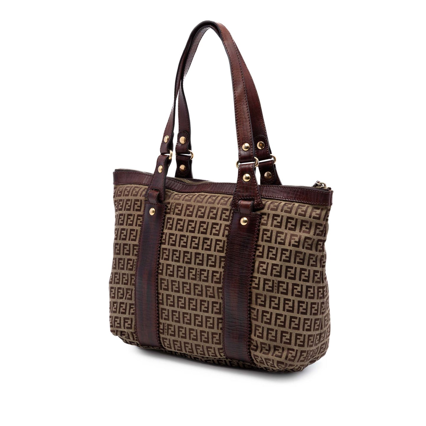 Fendi Zucchino Canvas Tote