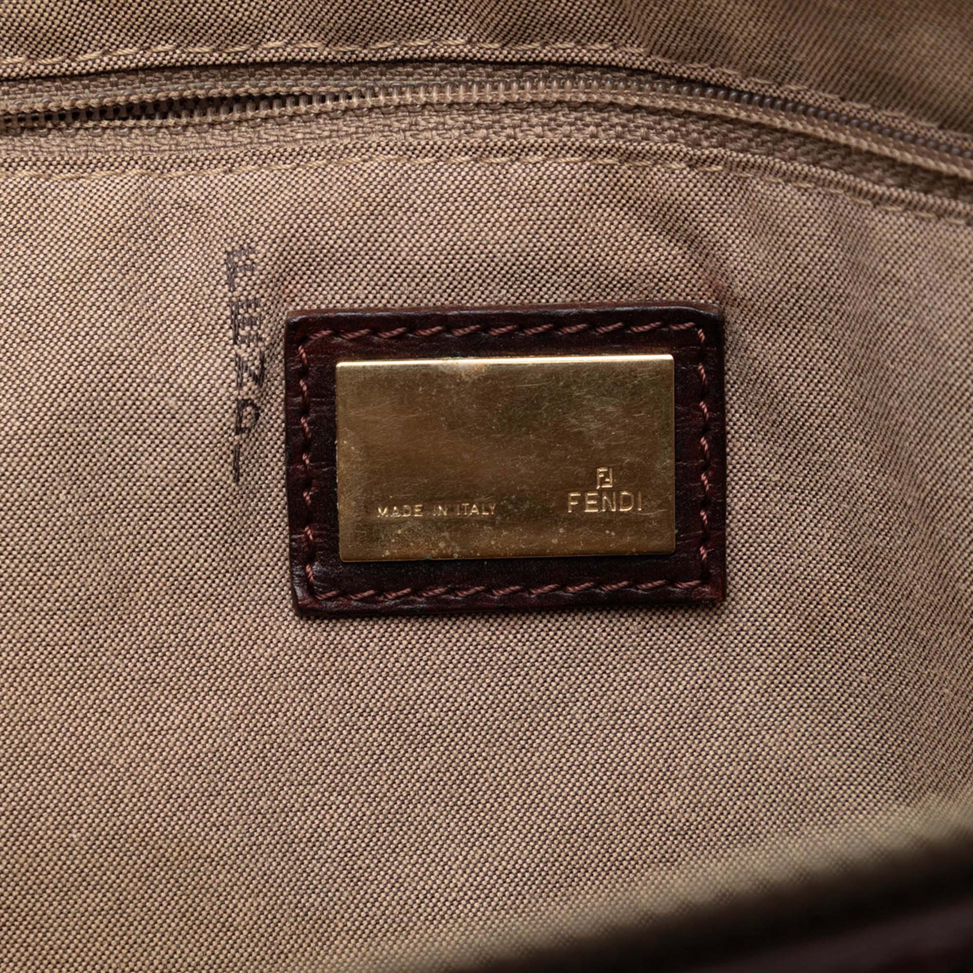 Fendi Zucchino Canvas Tote