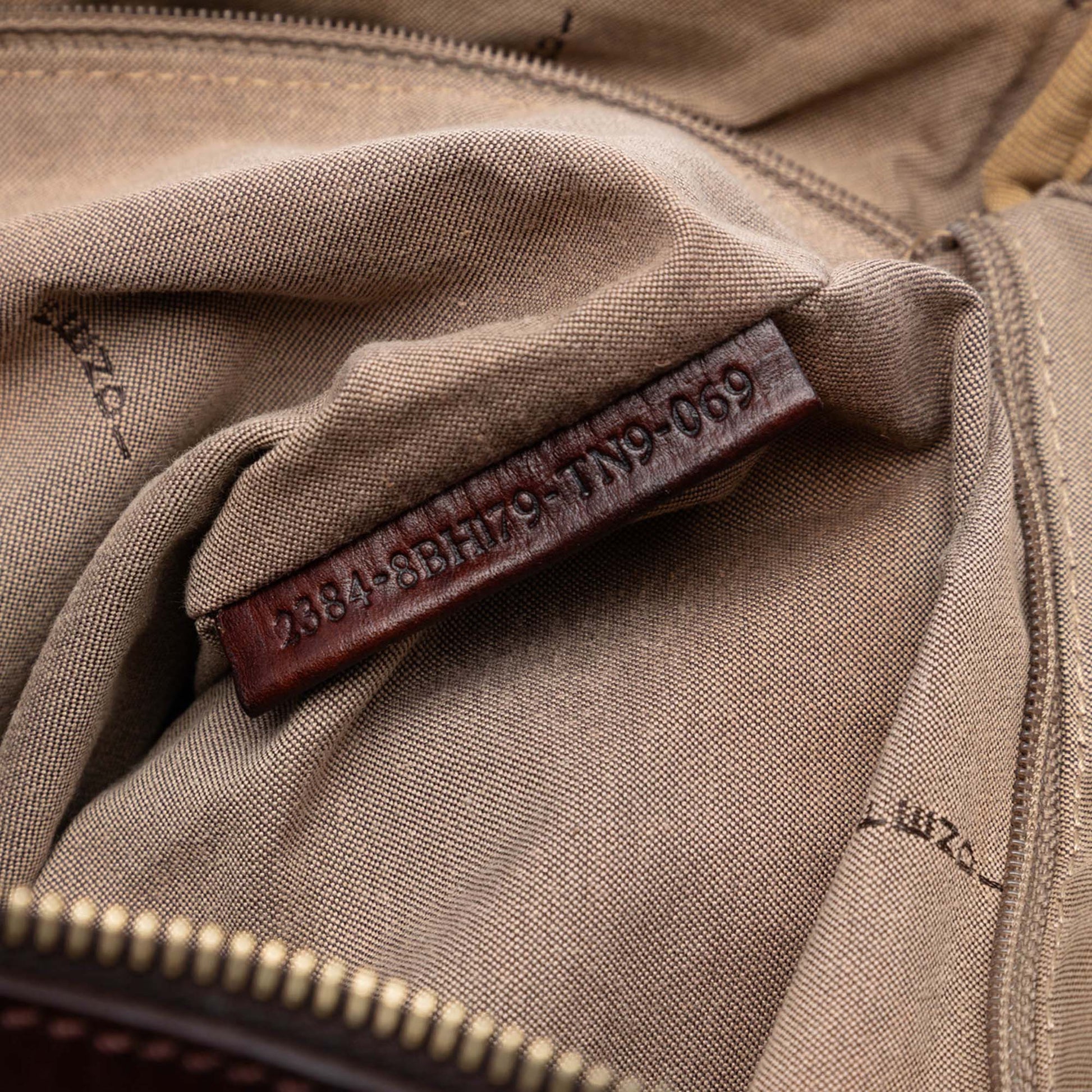Fendi Zucchino Canvas Tote