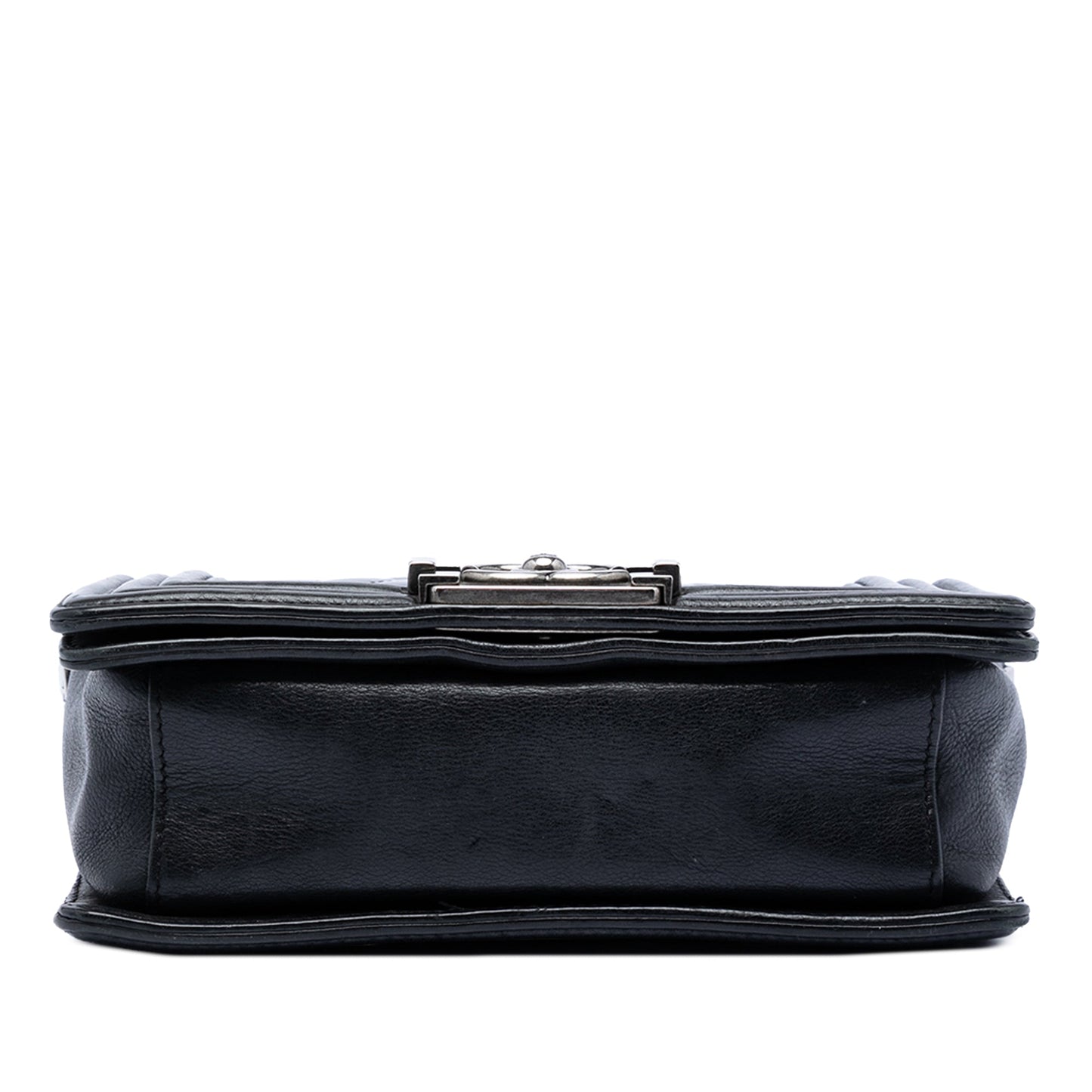 Chanel Paris Bombay Small Quilted Patent Medallion Embellished Boy Flap