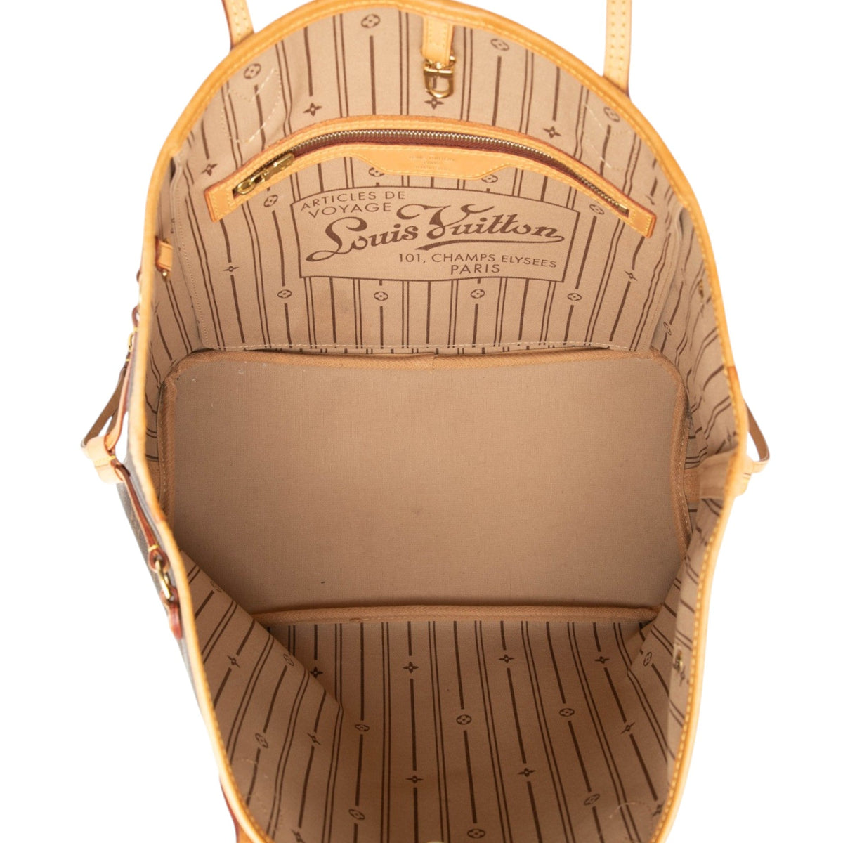 Louis Vuitton Monogram Neverfull MM — Brown