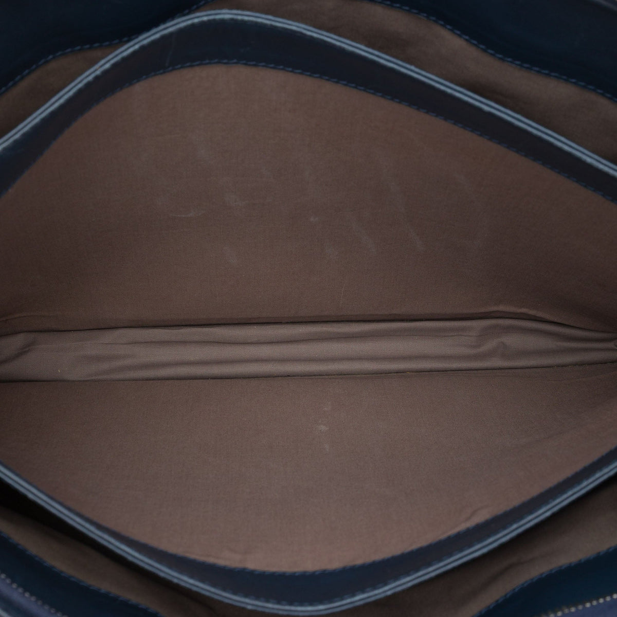 Bottega Veneta Nappa Intrecciato Business Bag — Blue