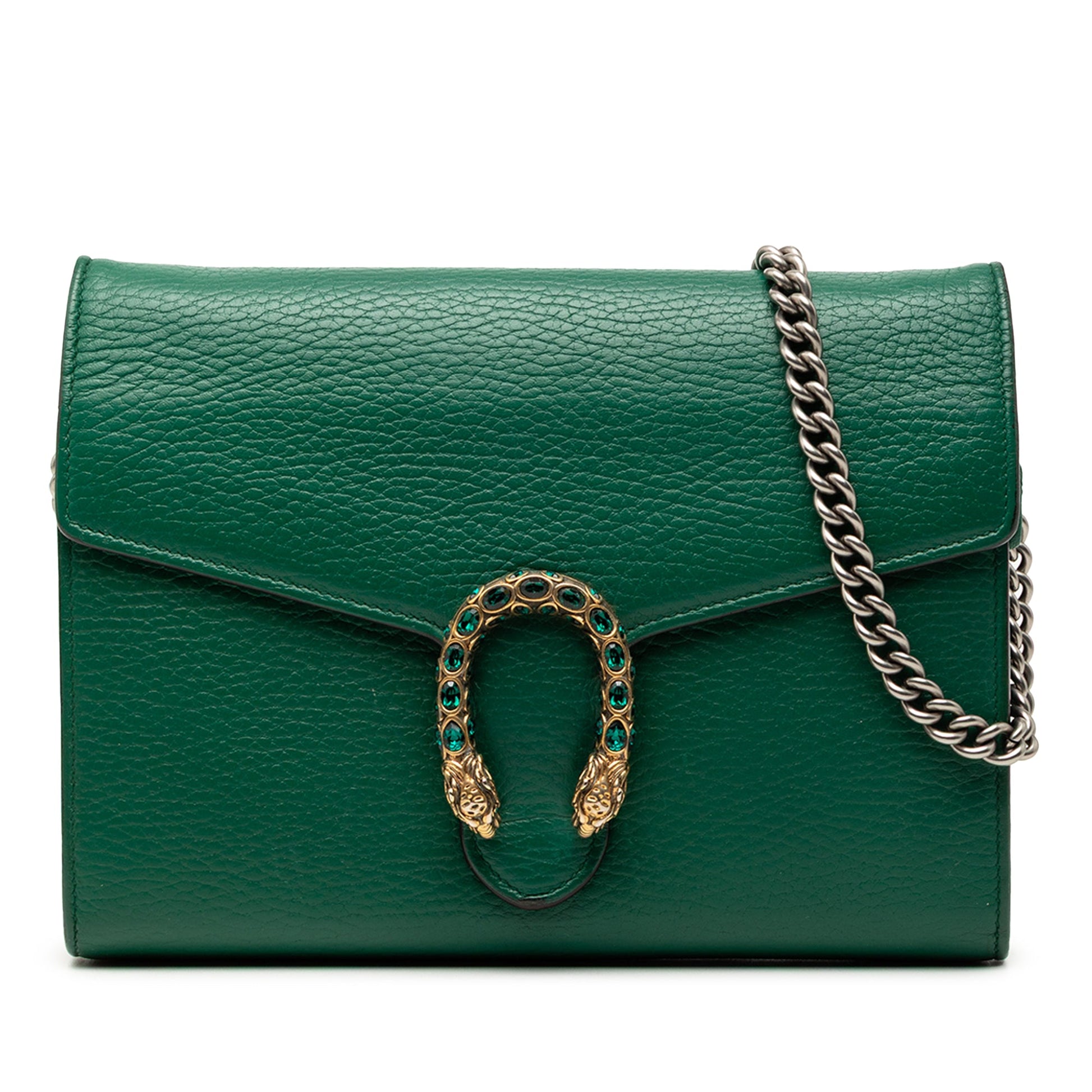 Gucci Leather Dionysus Wallet on Chain