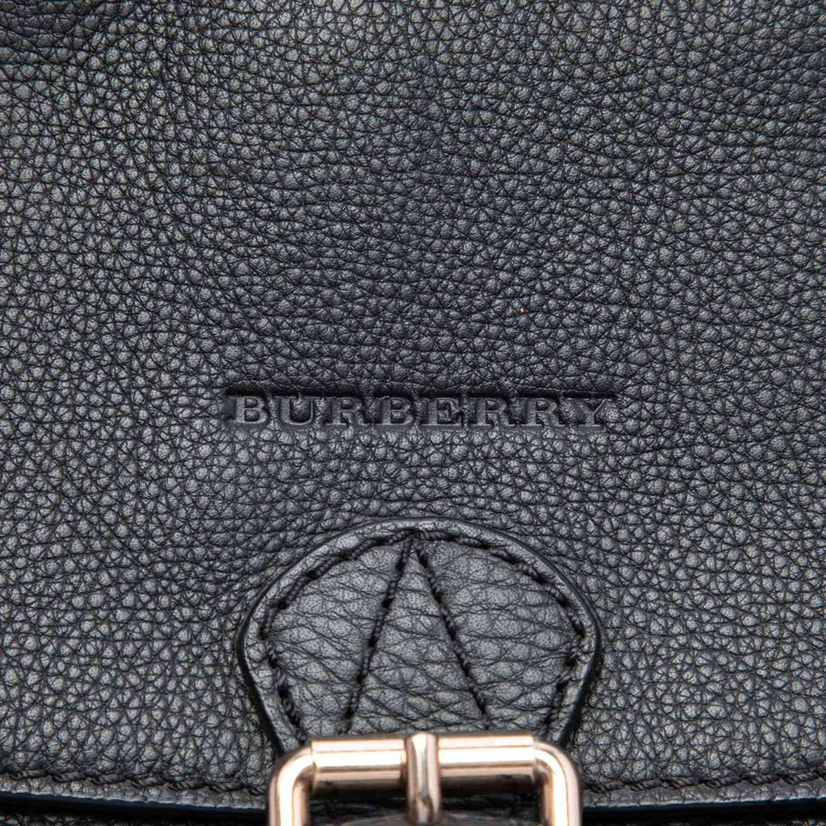 Burberry Leather and Mega Check Canvas Harcourt Satchel