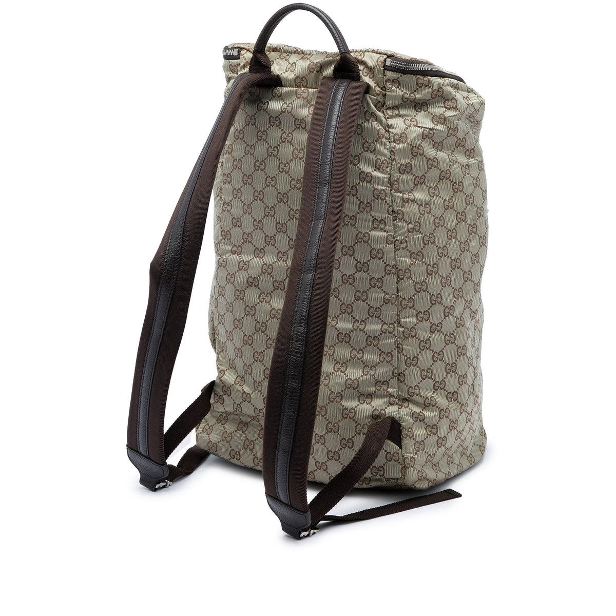 Gucci GG Nylon Backpack XL — Beige