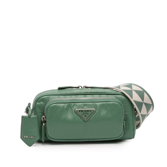 Prada Nappa Antique Multi Pocket Crossbody