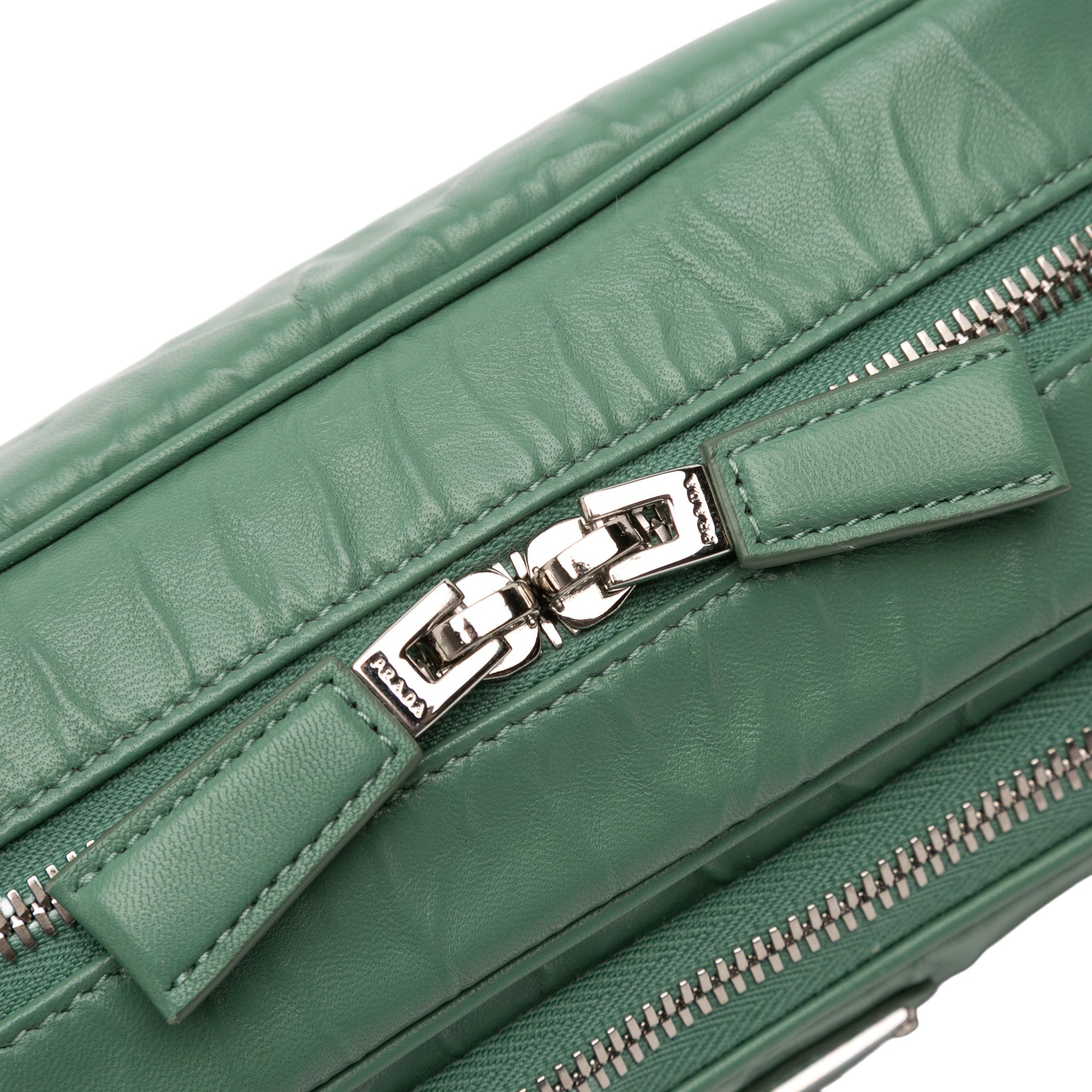 Prada Nappa Antique Multi Pocket Crossbody