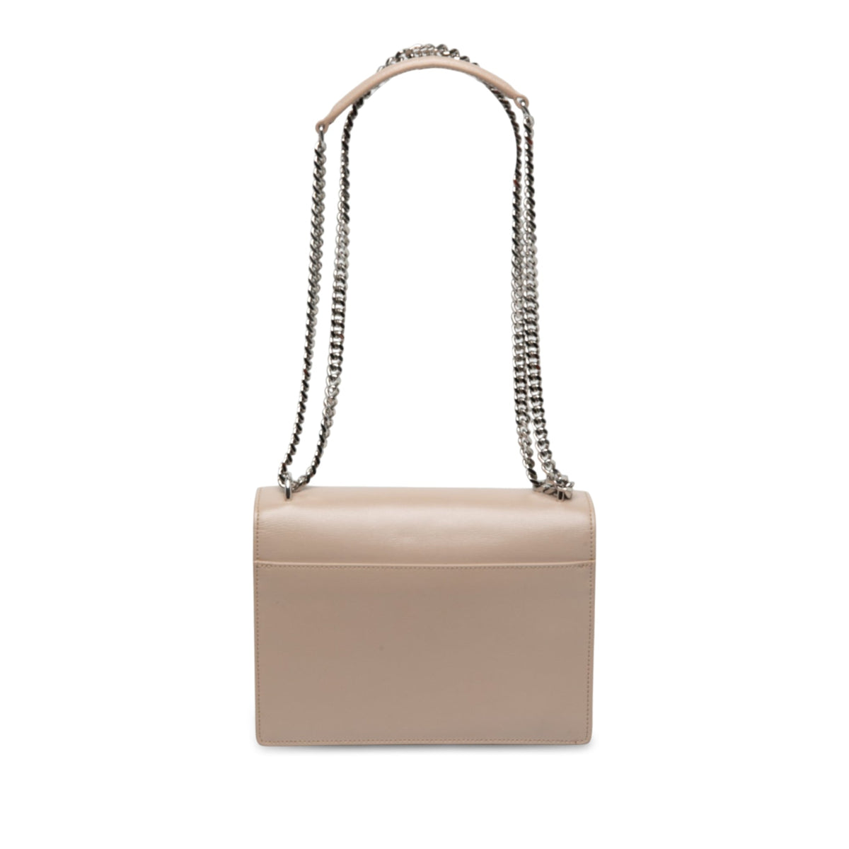 Saint Laurent Medium Calfskin Monogram Sunset Crossbody — Brown