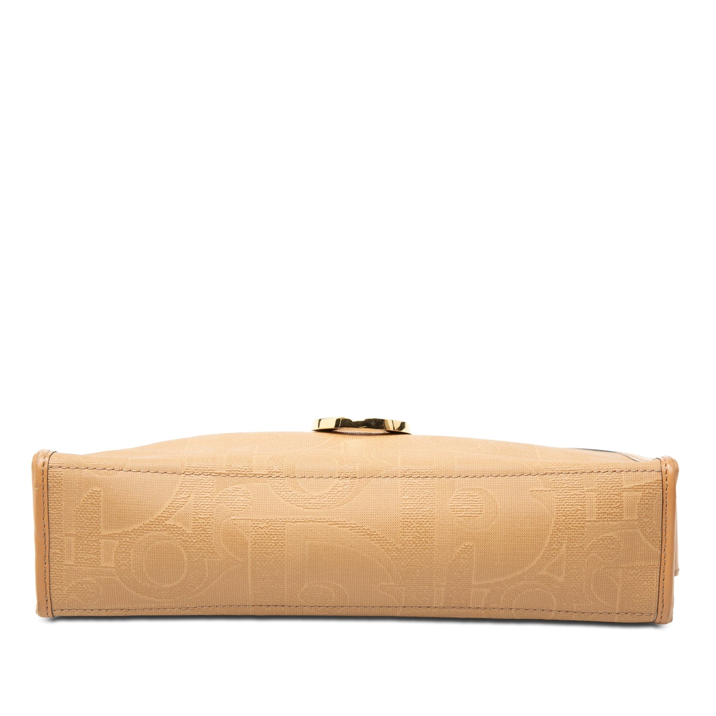 Dior Diorissimo Trotter Coated Canvas Clutch