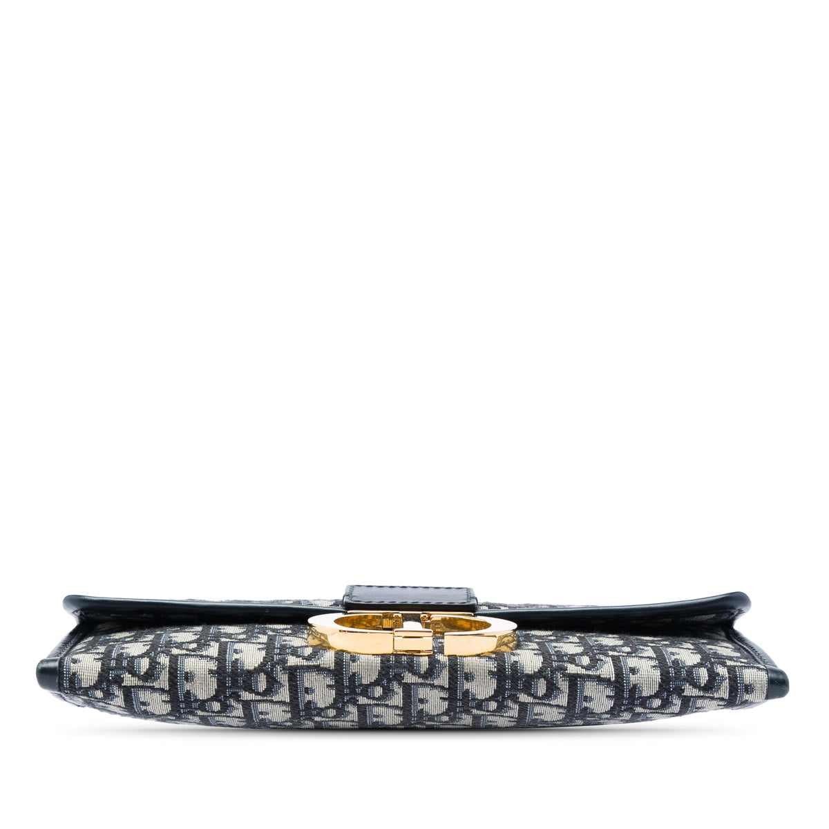 Dior Oblique Canvas 30 Montaigne Clutch With Chain