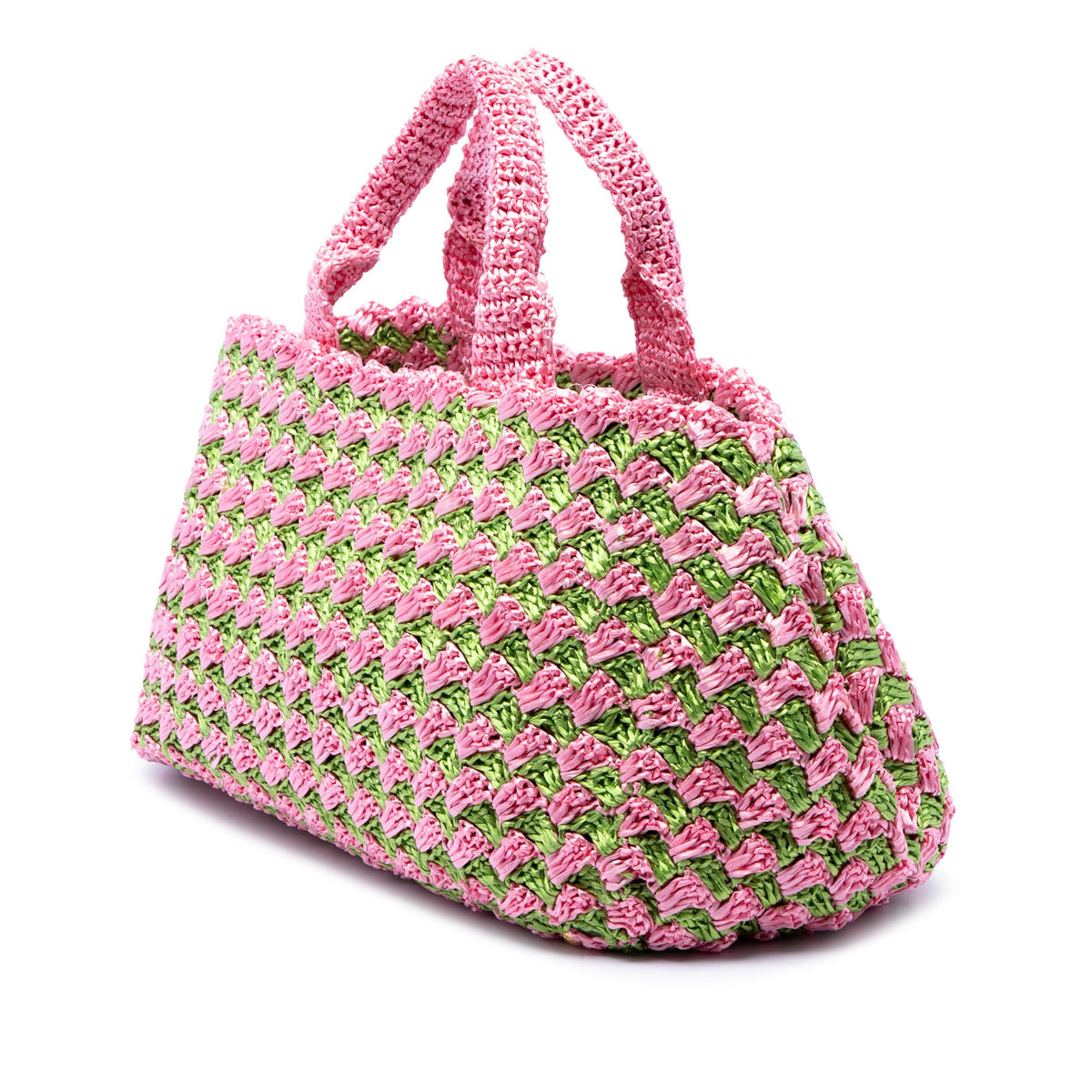 Prada Raffia Canapa Tote