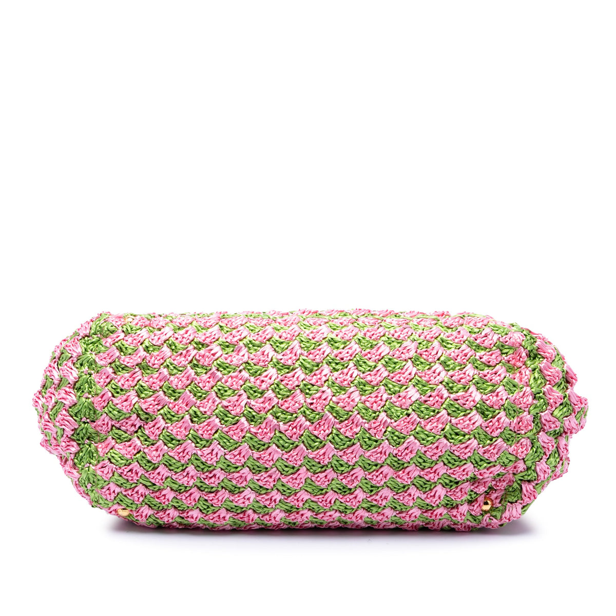 Prada Raffia Canapa Tote