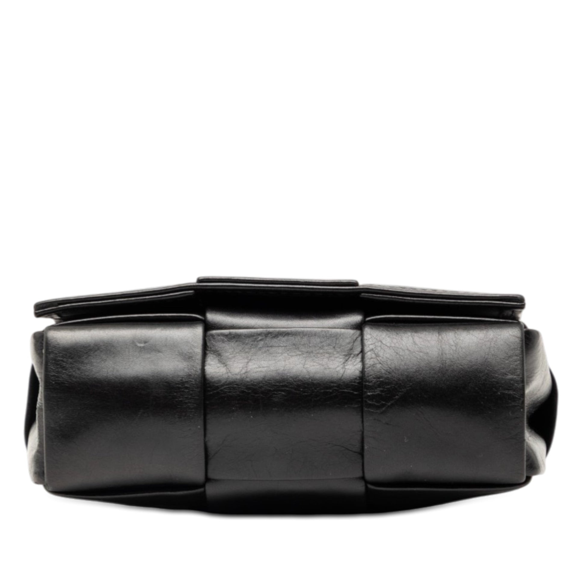 Bottega Veneta Candy Paper Calfskin Intrecciato Cassette Crossbody