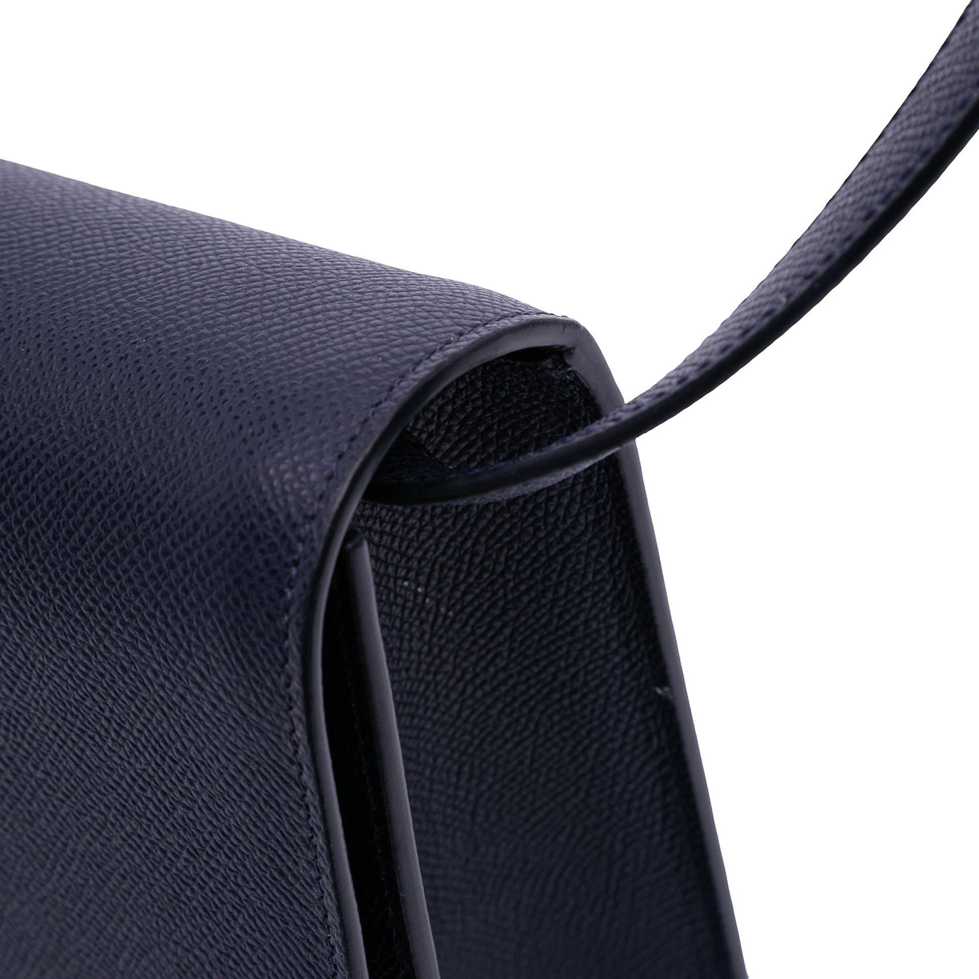 Ferragamo Leather Gancini Flap Crossbody