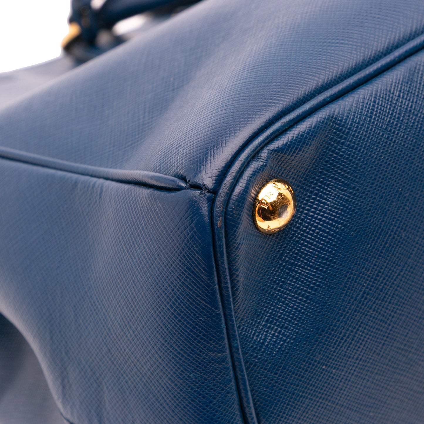 Prada Large Saffiano Lux Galleria Double Zip Tote