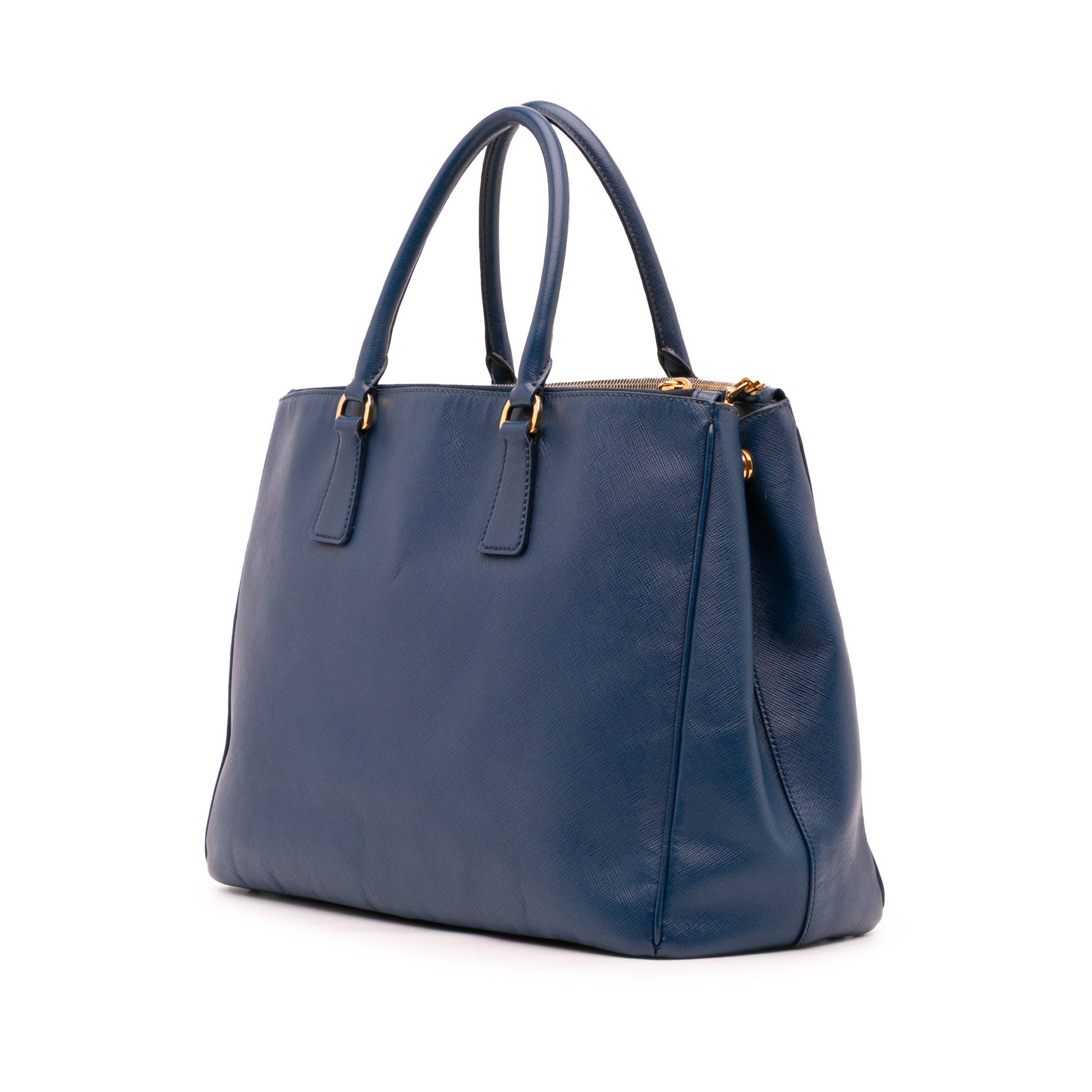 Prada Large Saffiano Lux Galleria Double Zip Tote
